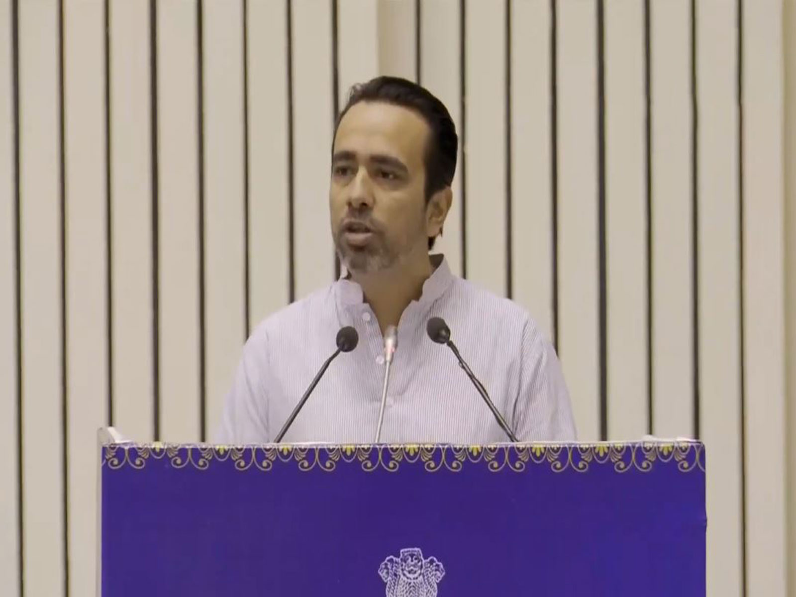 Union Minister and Rashtriya Lok Dal (RLD) Chief Jayant Choudhary (Photo/ANI)