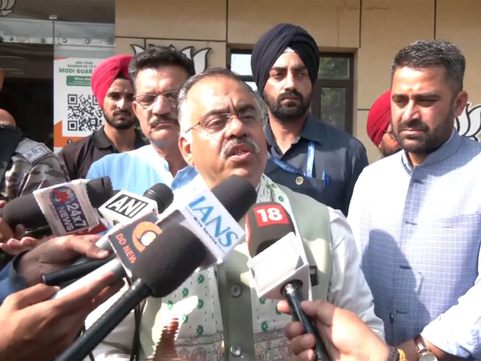 BJP leader Tarun Chugh (Photo/ANI)