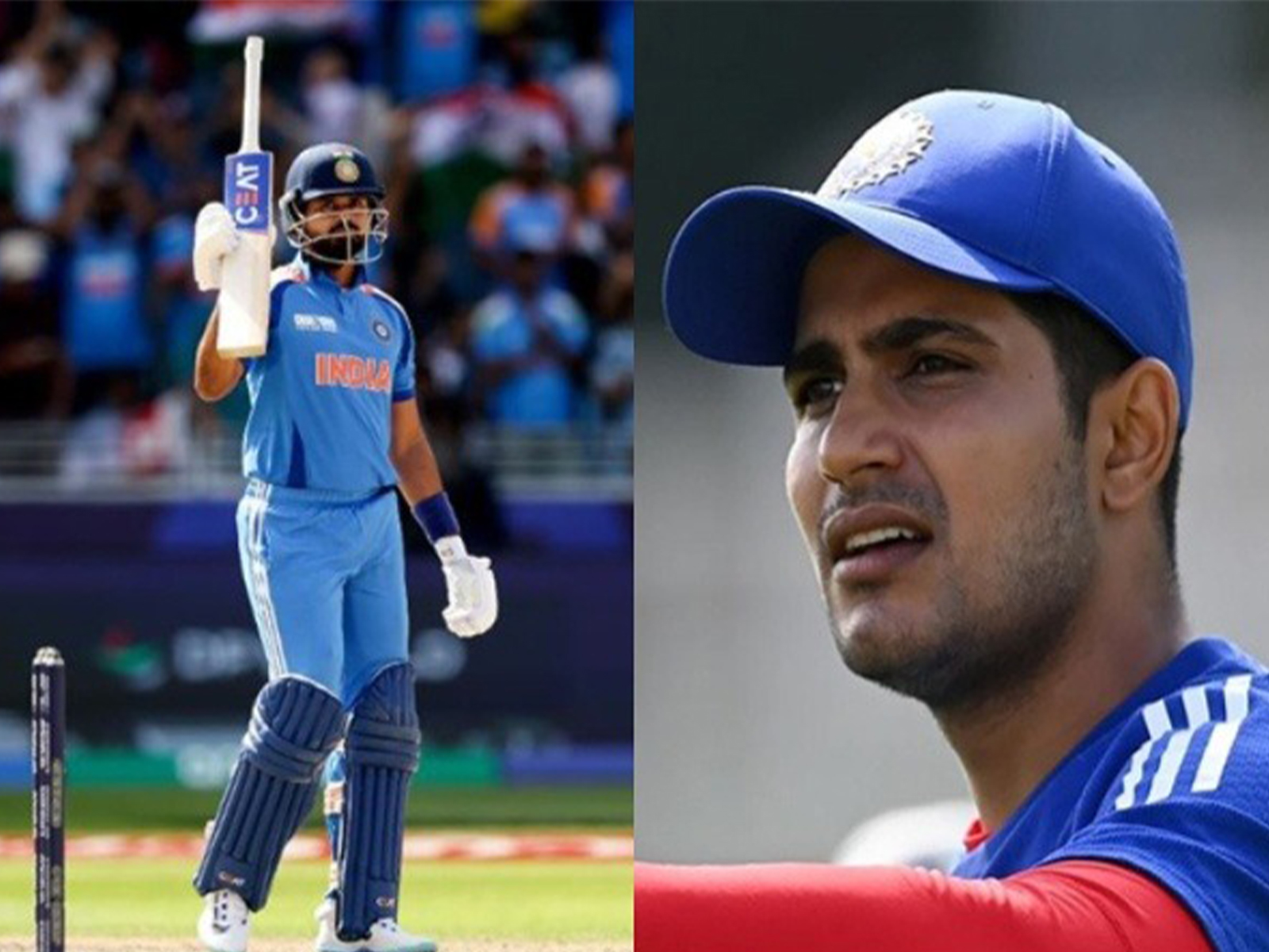 Indian batters Shreyas Iyer and Shubman Gill (Photo: @BCCI/X)