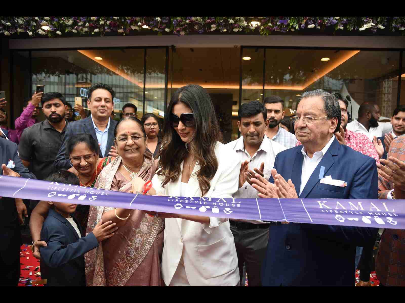 Bollywood Actress Mouni Roy Grand launched of Kamal Lifestyle House by Kamal Watch Co. At Hitech City