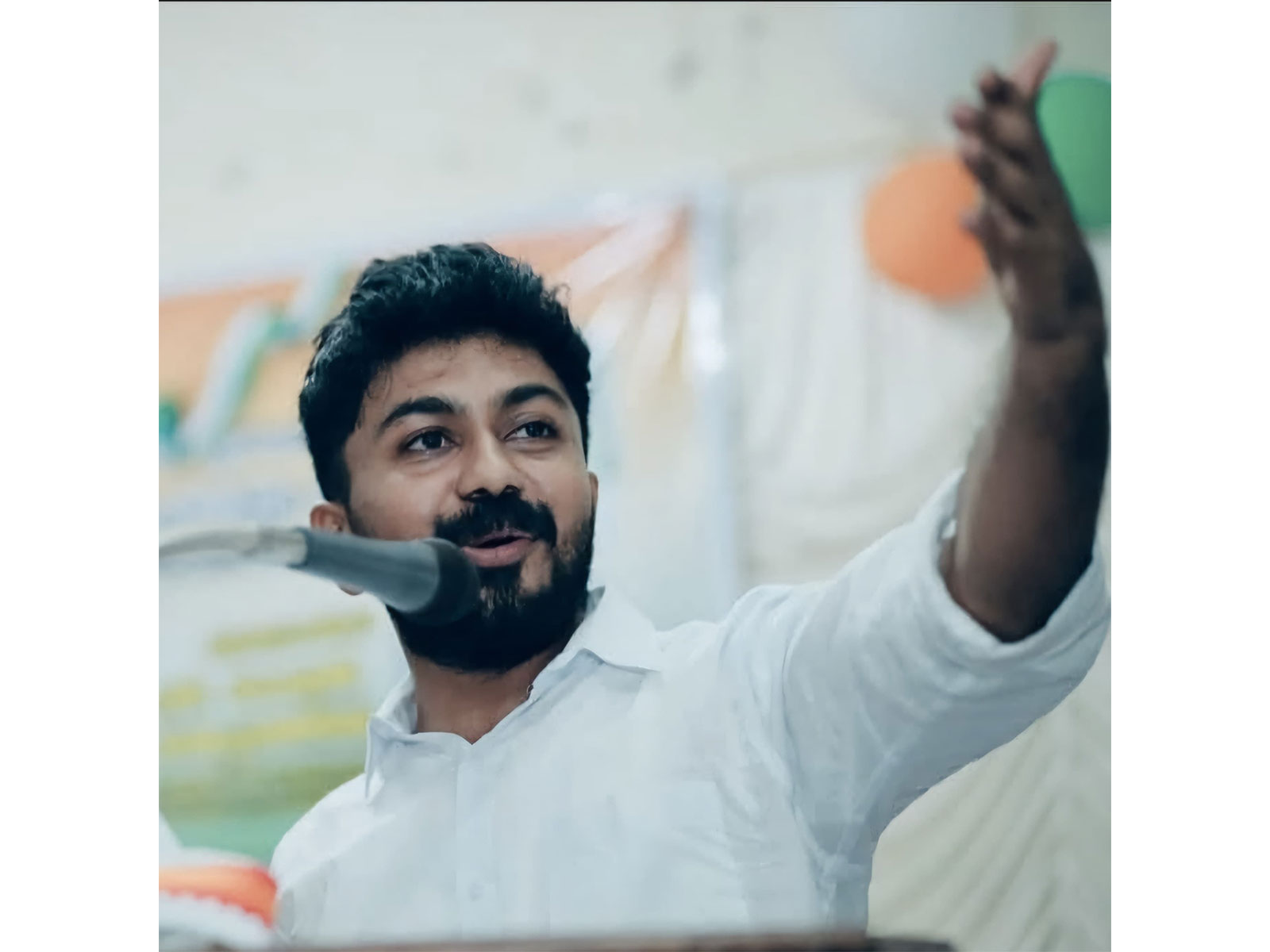 Pathanamthitta Youth Congress district president Vijay Induchoodan (Photo: Facebook/vijay.krishna.9003) Pathanamthitta Youth Congress district president Vijay Induchoodan (Photo: Facebook/vijay.krishna.9003)