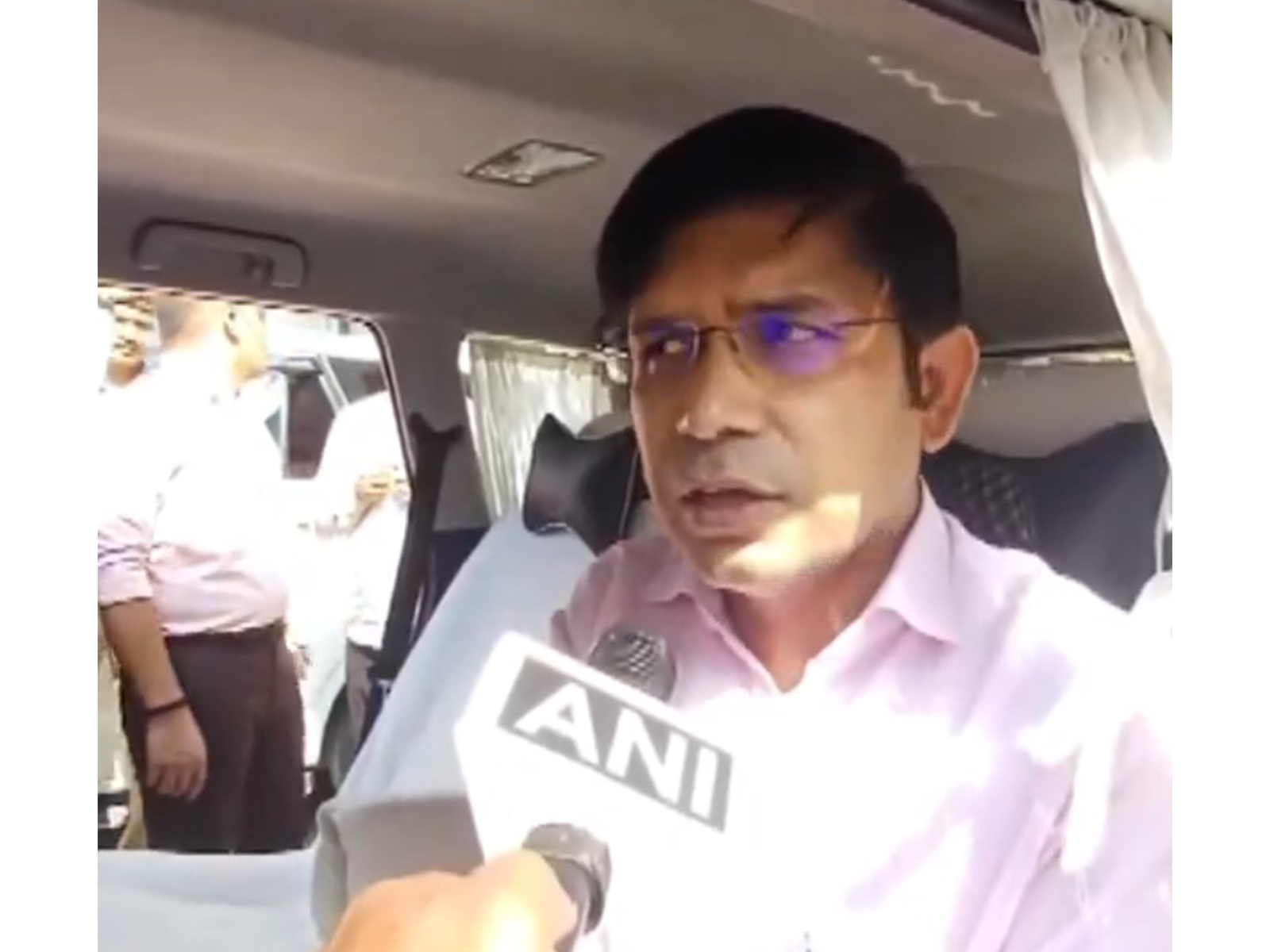 Rajender Pensiya District Magistrate of Sambhal (Photo/ANI)