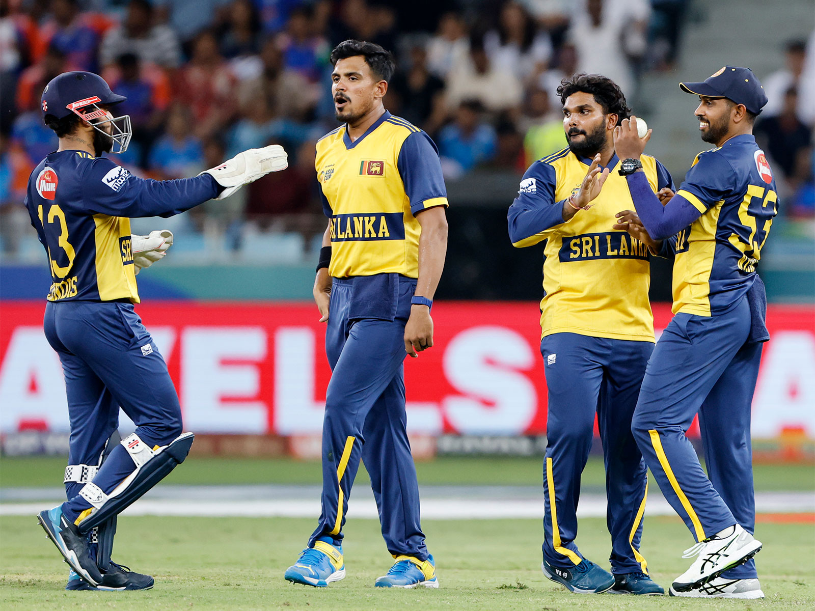 Sri Lanka team (Photo/ANI) 