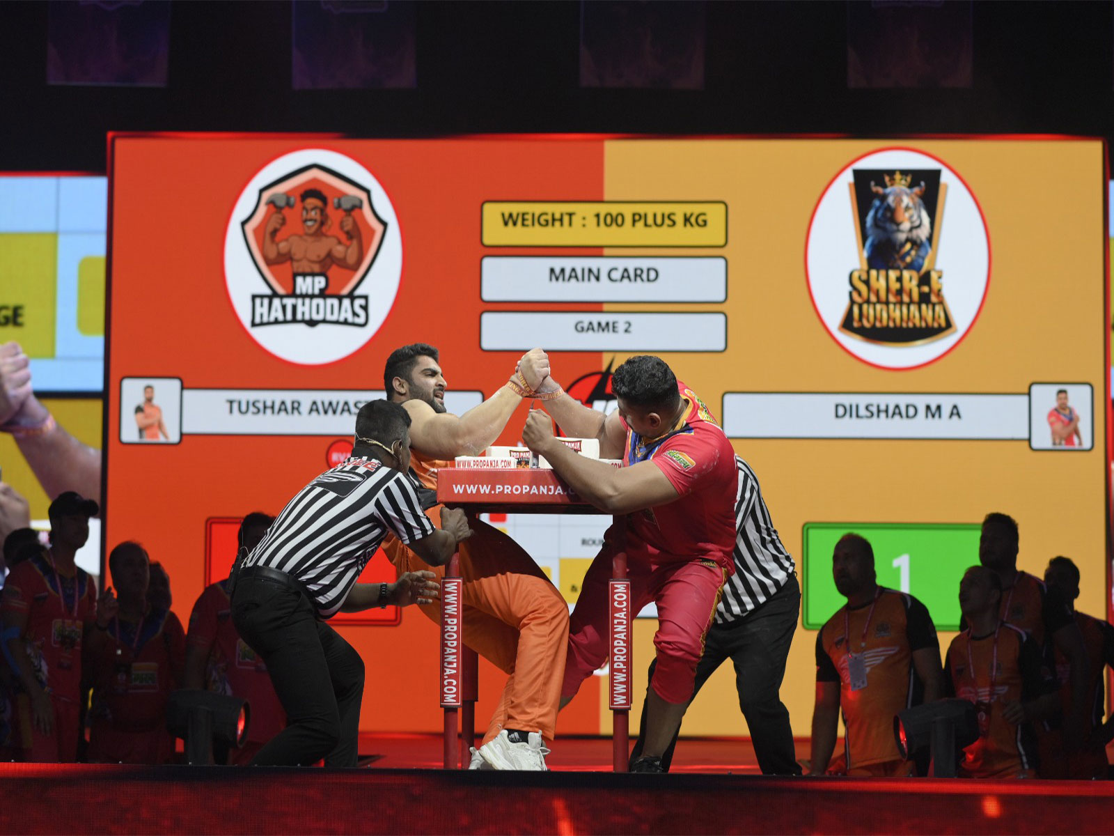 Players in action during match (Photo: Pro Panja League) 