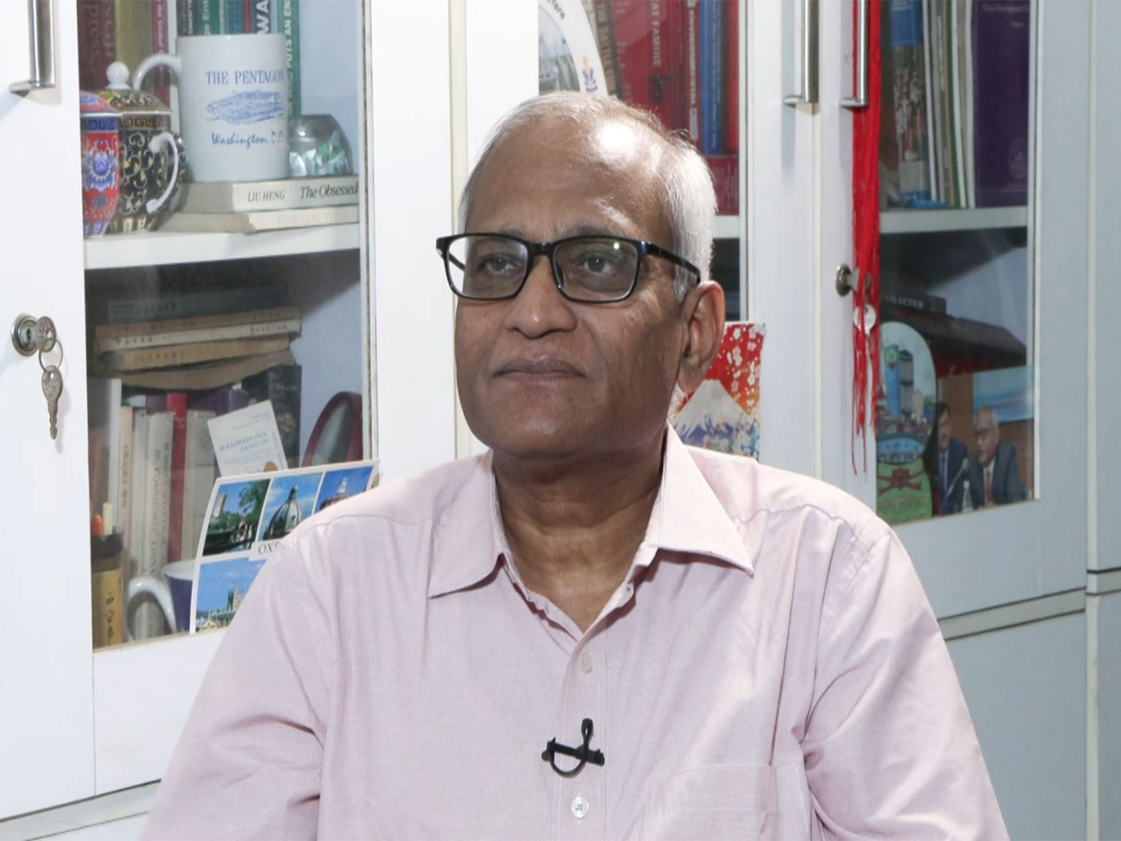 Professor Srikanth Kondapalli, Chinese Studies Expert at Jawaharlal Nehru University (JNU) (Photo/ANI)