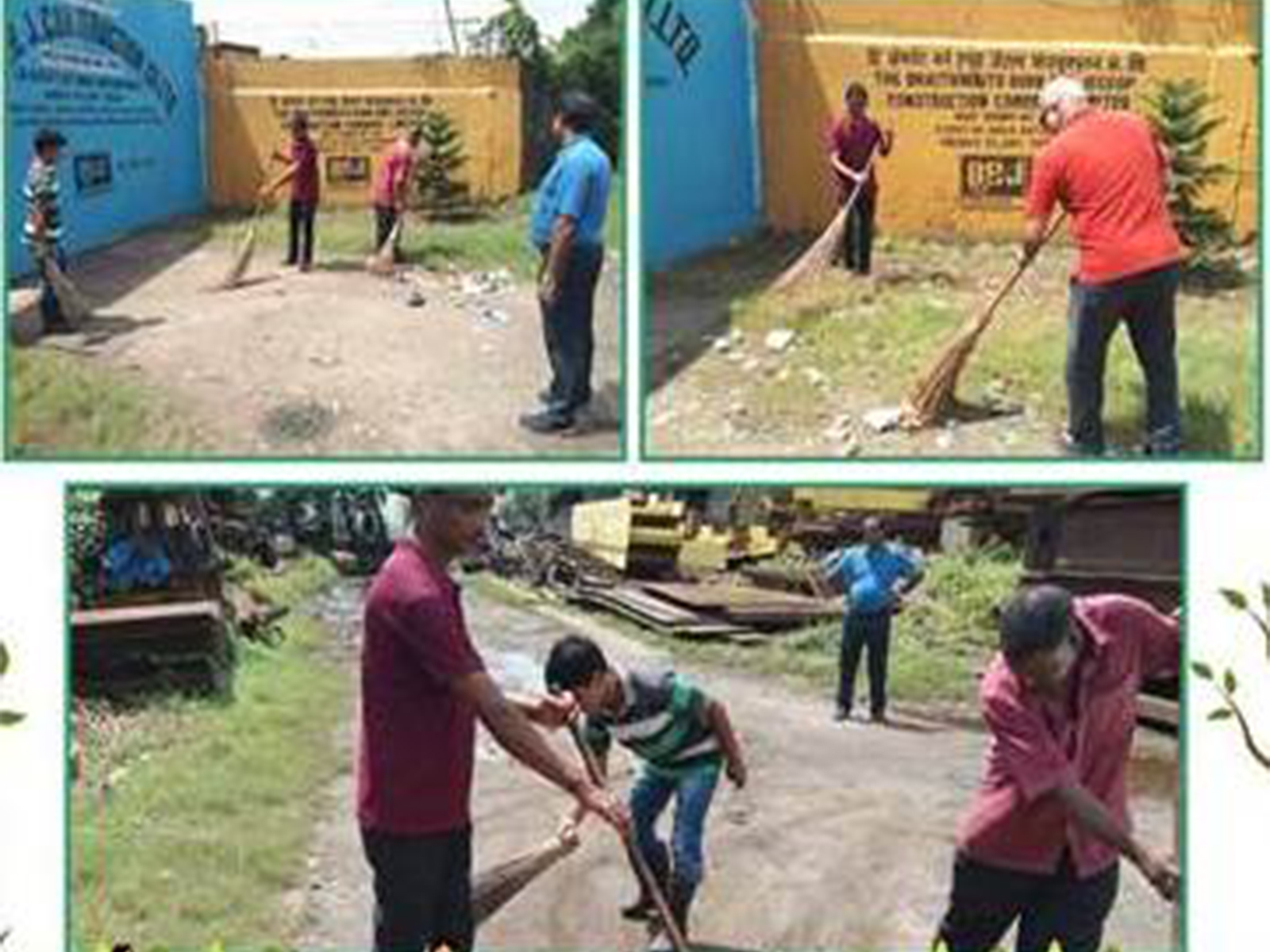 Swachhata Shramdaan at the Heavy Plant Yard, Kolkata (Photo/ Ministry of Heavy Industries) Swachhata Shramdaan at the Heavy Plant Yard, Kolkata (Photo/ Ministry of Heavy Industries)