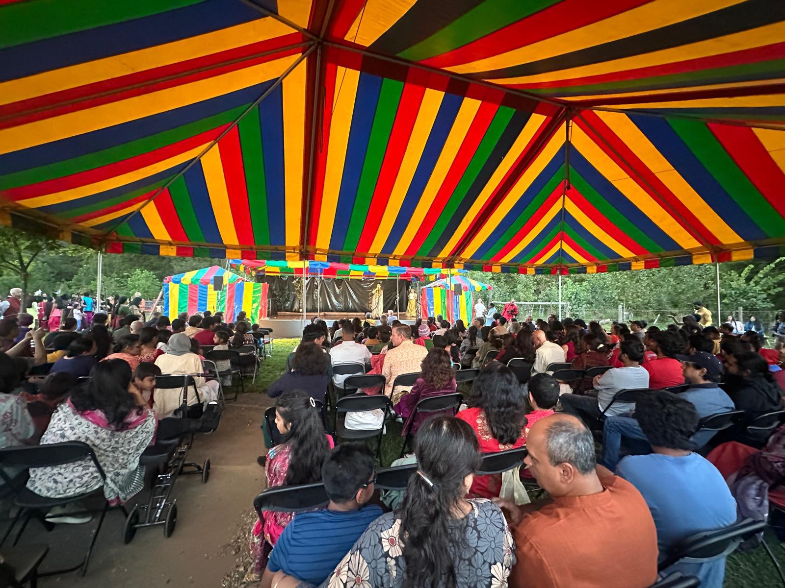 Dussehra celebrations in the US (Photo/ X@/IndianEmbassyUS) 