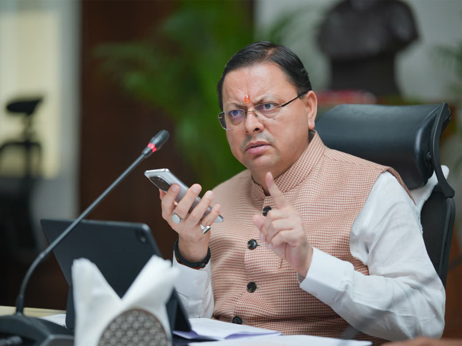 Uttarakhand CM Dhami (Photo/Uttarakhand CMO)