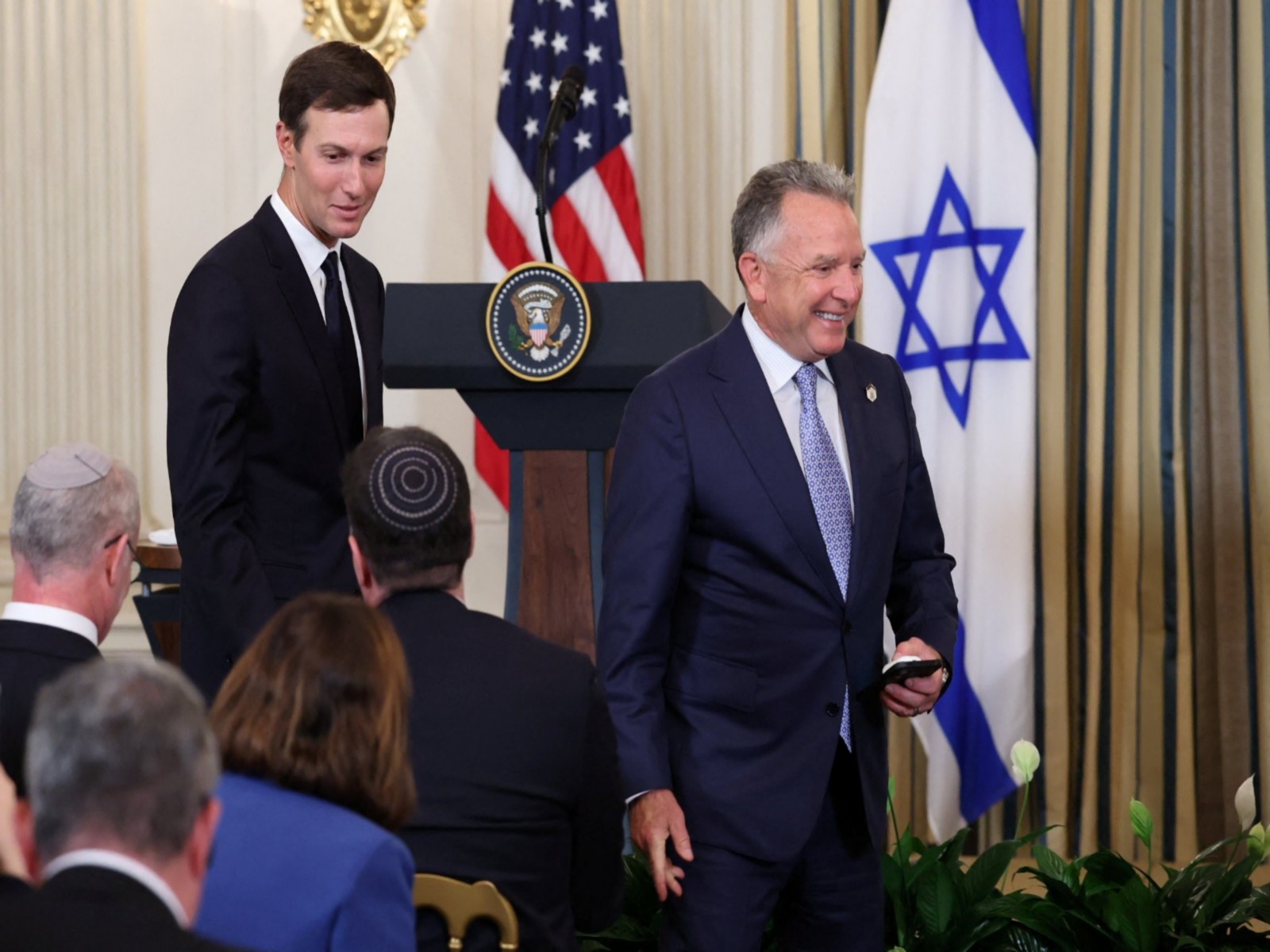 Trump's son-in-law Jared Kushner and US Special Envoy to the Middle East Steve Witkoff (Photo/Reuters) Trump's son-in-law Jared Kushner and US Special Envoy to the Middle East Steve Witkoff (Photo/Reuters)