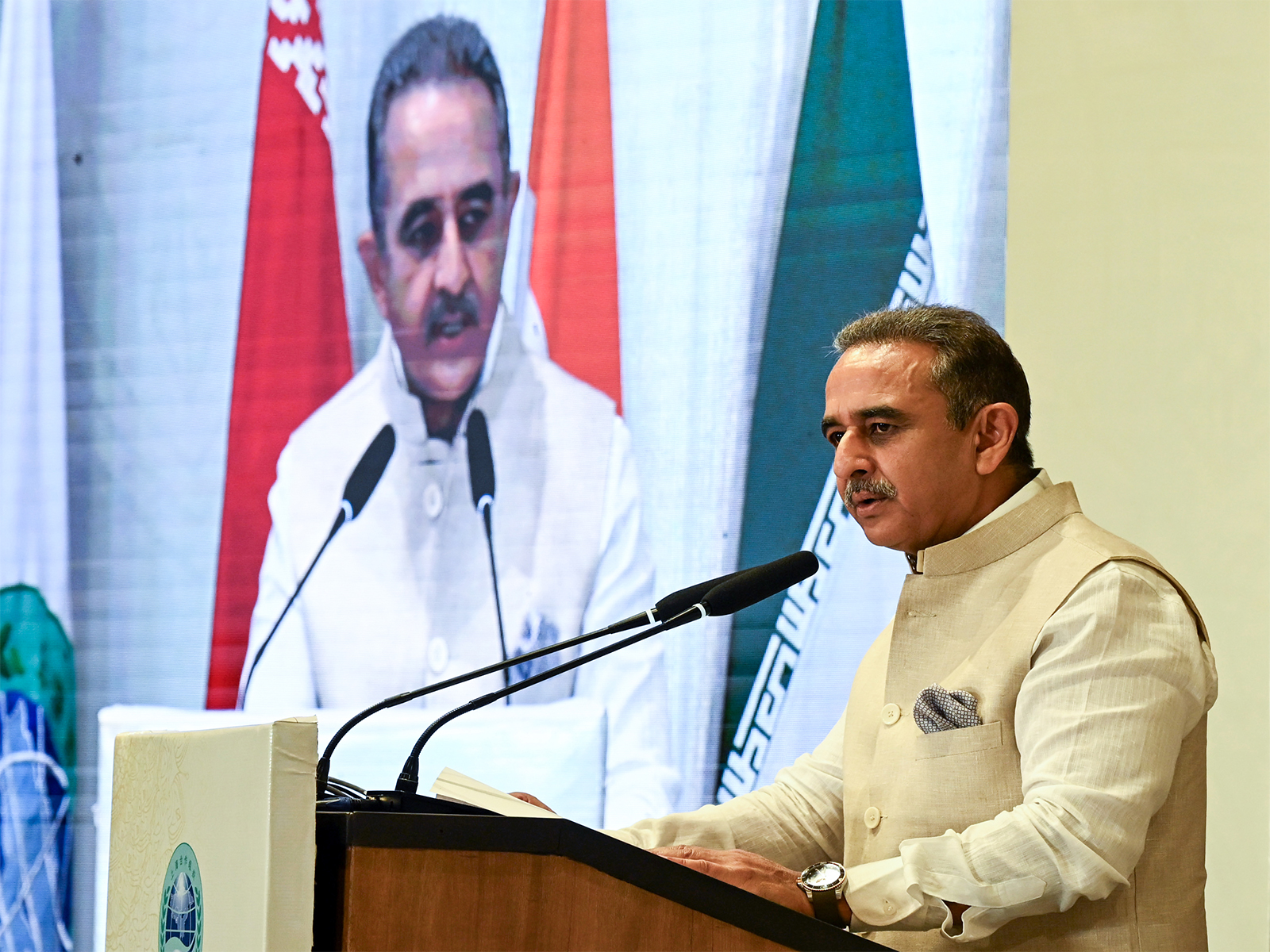 Union Minister of State for Environment, Forest and Climate Change, and External Affairs Kirti Vardhan Singh(Photo/ ANI) Union Minister of State for Environment, Forest and Climate Change, and External Affairs Kirti Vardhan Singh(Photo/ ANI)