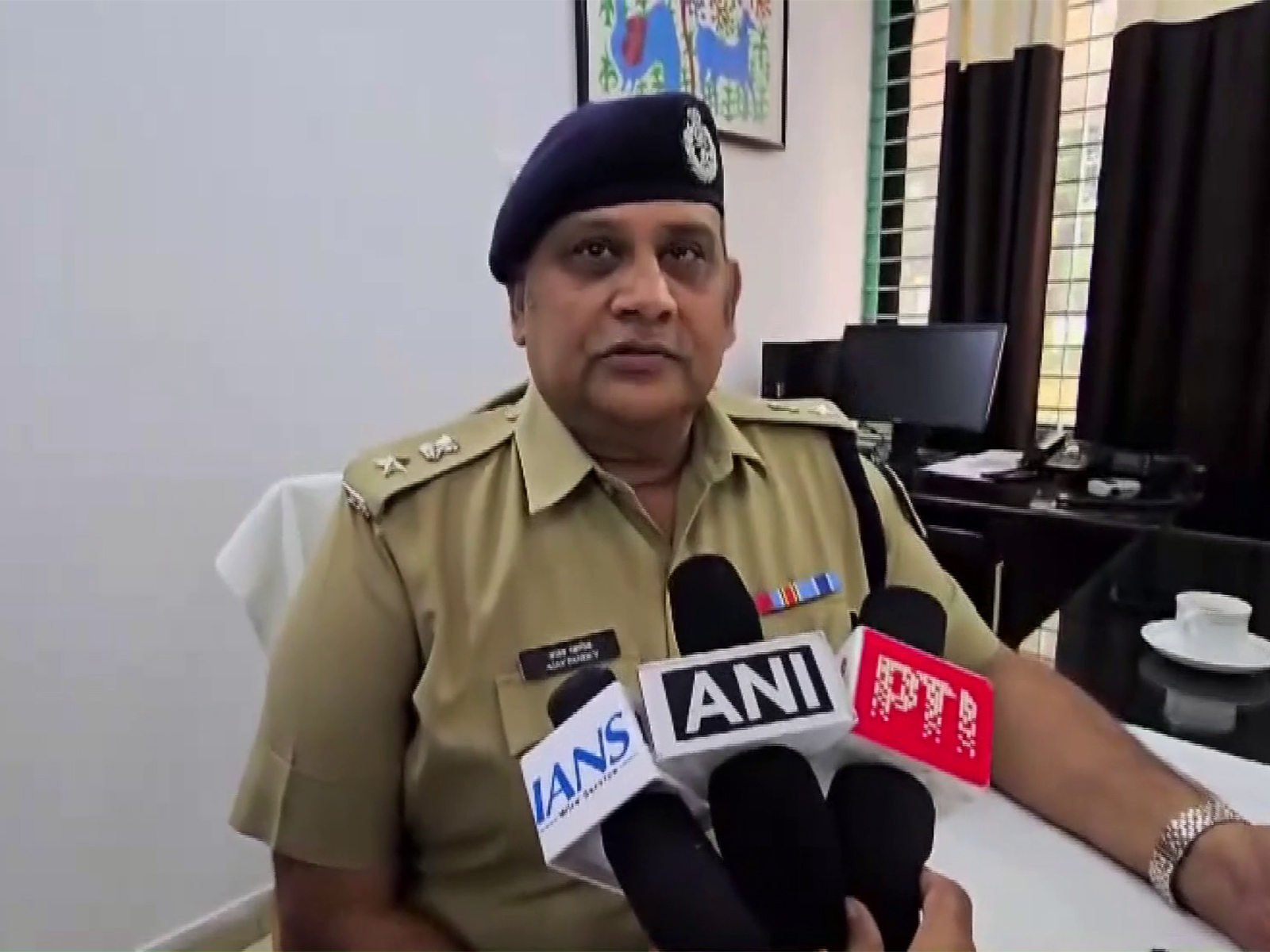 Superintendent of Police, Ajay Pandey (Photo/ANI) Superintendent of Police, Ajay Pandey (Photo/ANI)