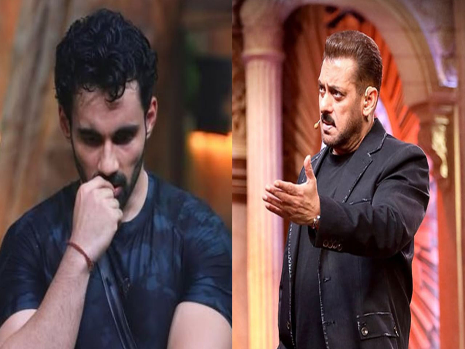 Abhishek Bajaj (L), Salman Khan (R) (Photo/instagram/jiohotstarreality) Abhishek Bajaj (L), Salman Khan (R) (Photo/instagram/jiohotstarreality)