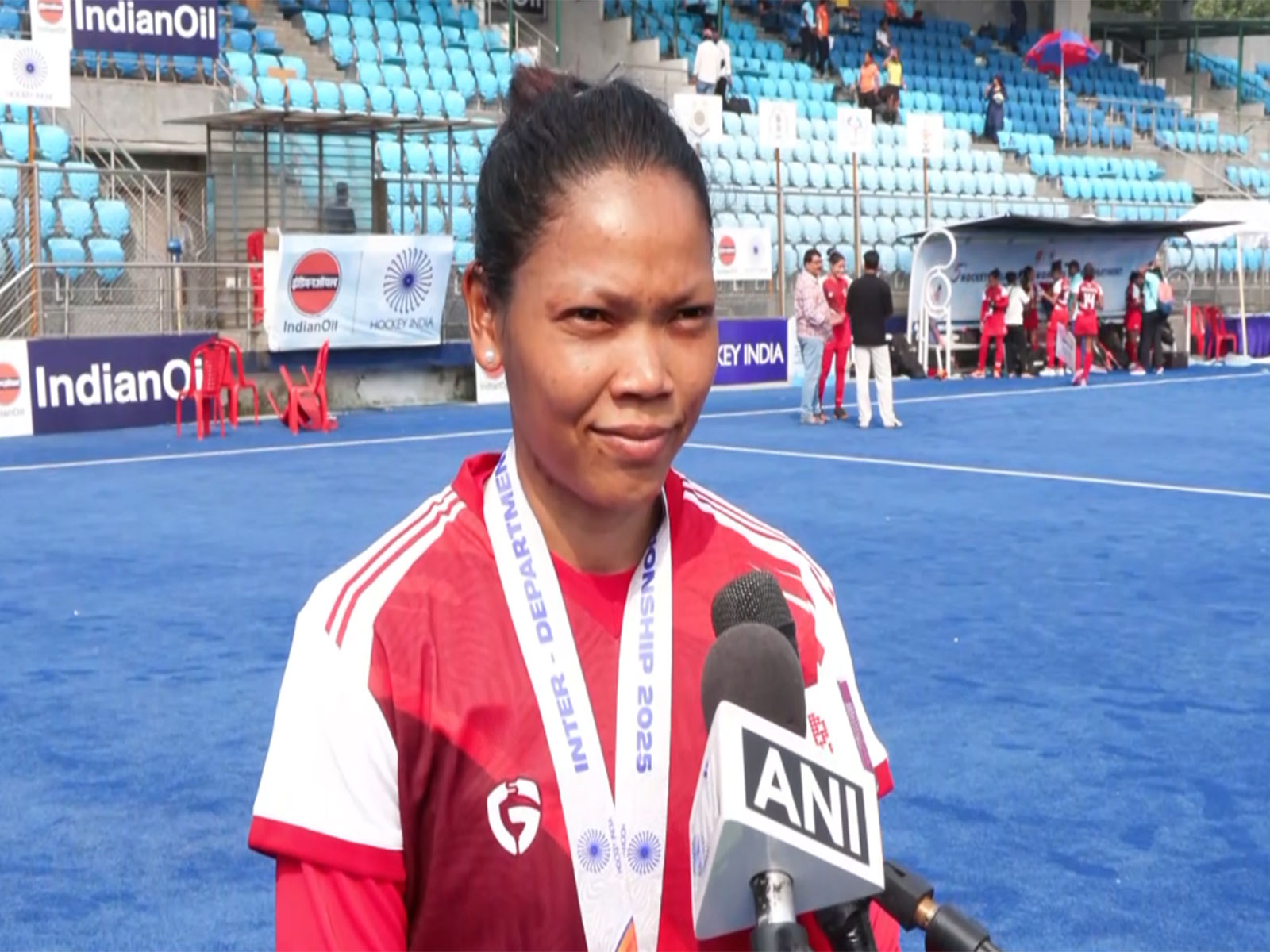 Indian women's hockey skipper Salima Tete. (Photo: ANI)