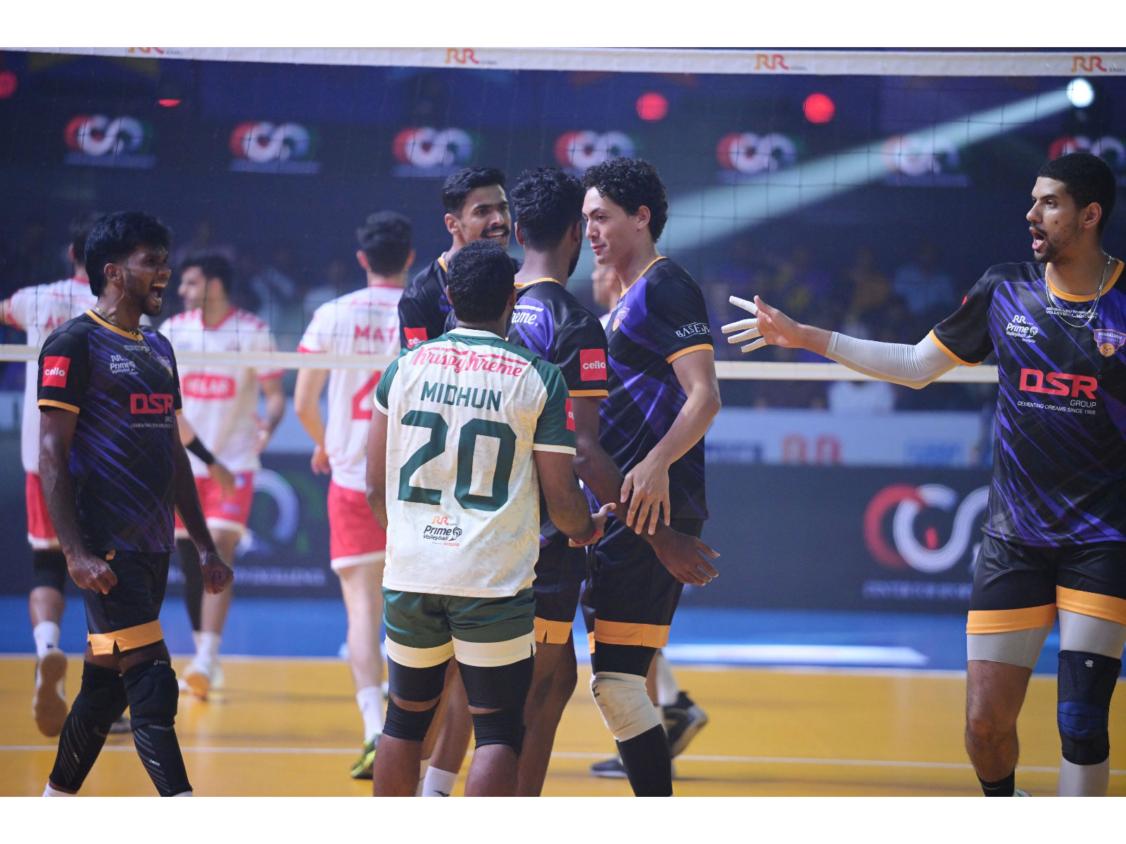 A visual from the match. (Photo: PVL)