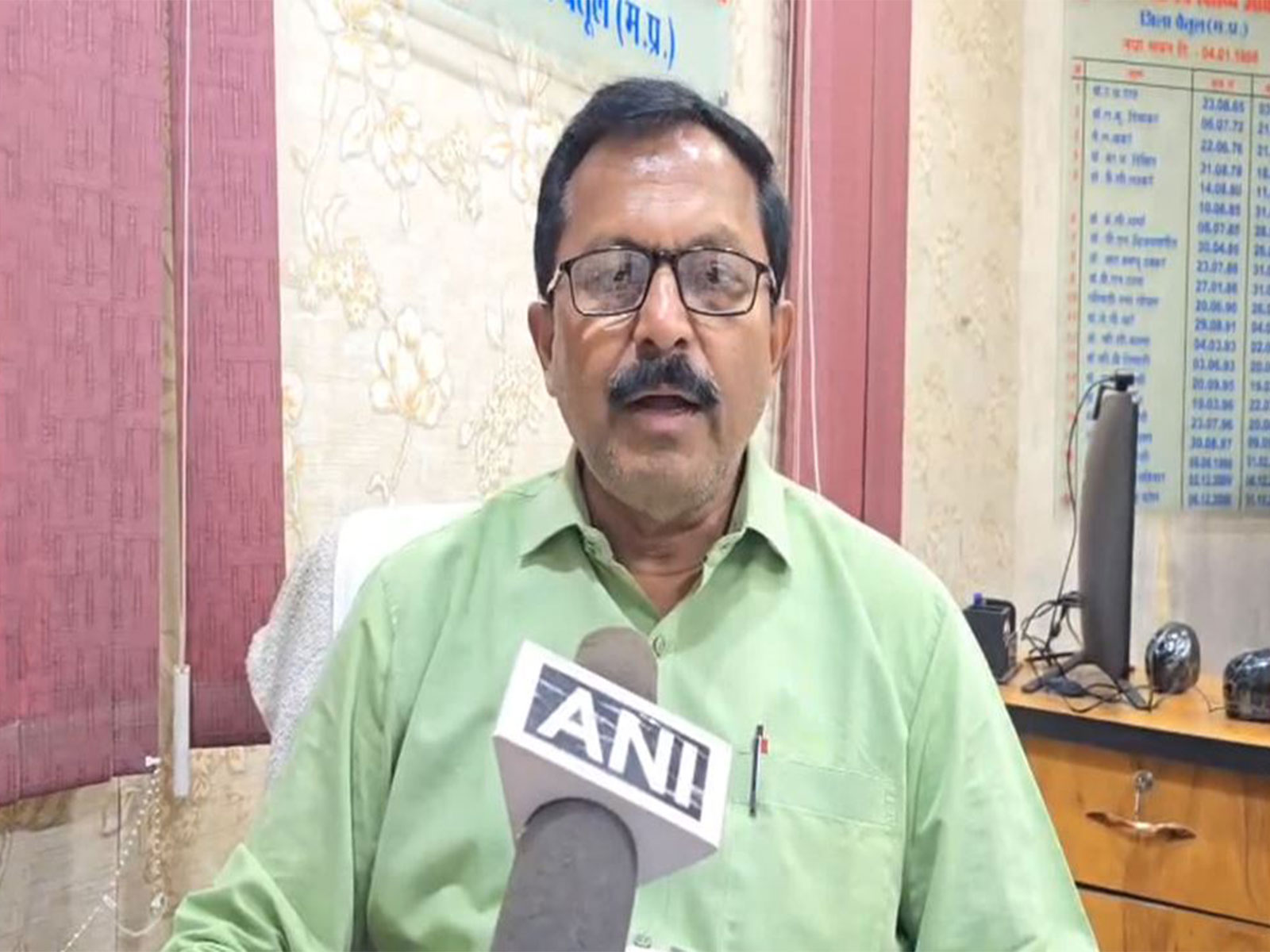 Chief Medical and Health Officer (CMHO), Betul, Dr Manoj Hurmade (Photo/ANI) Chief Medical and Health Officer (CMHO), Betul, Dr Manoj Hurmade (Photo/ANI)
