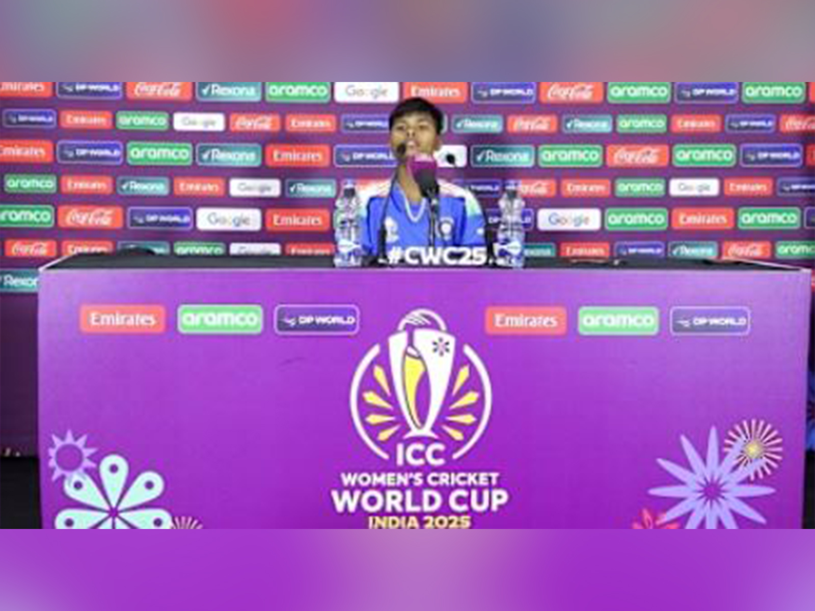 Kranti Gaud (Photo/ICC Media Zone)