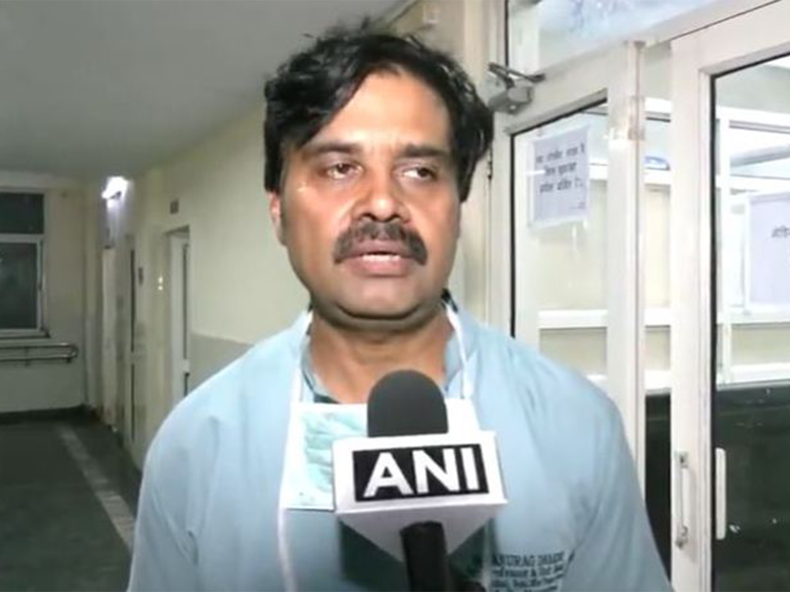 SMS Hospital Trauma centre In-charge Dr Anurag Dhakad (Photo/ANI) SMS Hospital Trauma centre In-charge Dr Anurag Dhakad (Photo/ANI)