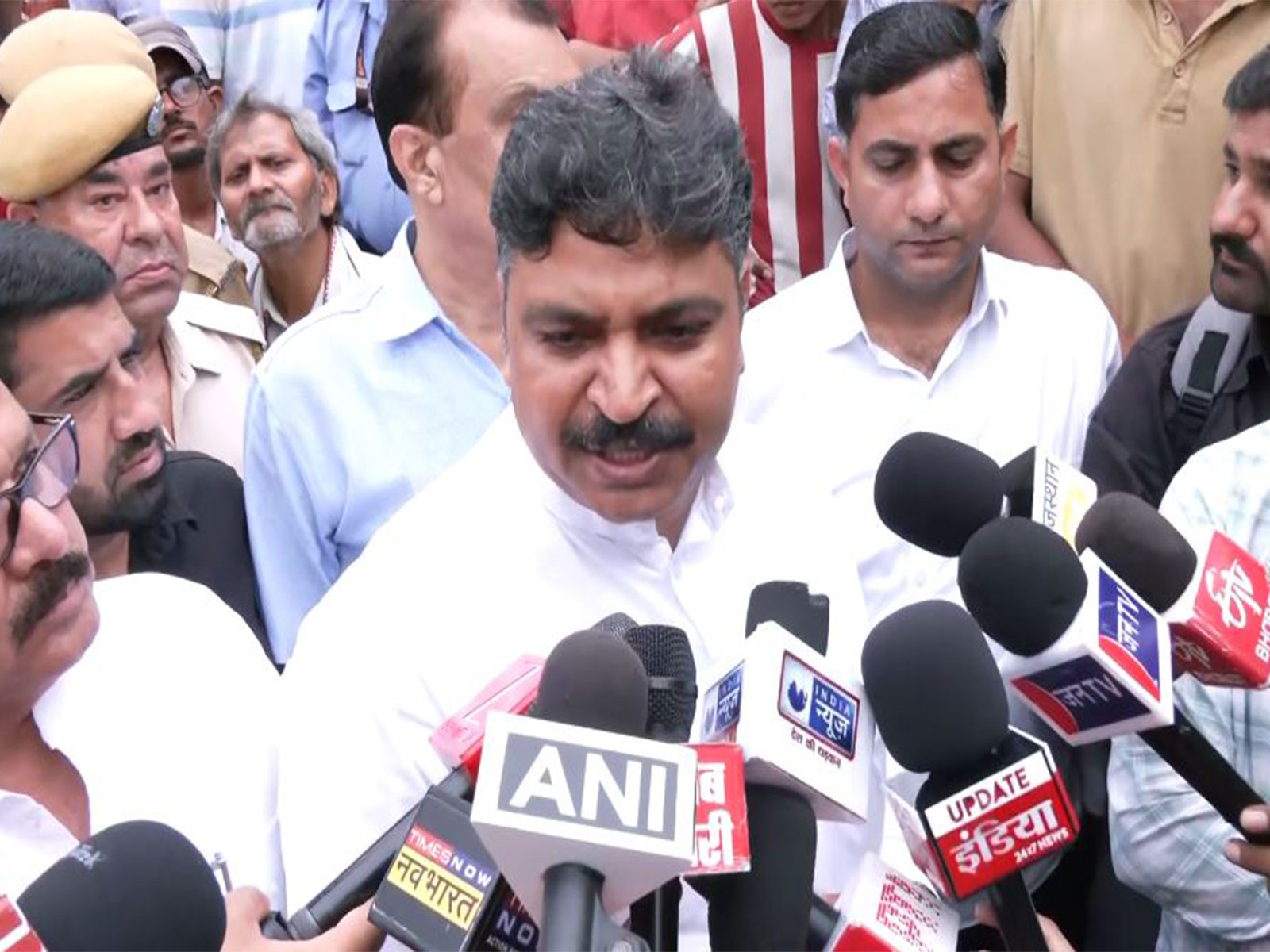 Rajasthan leader of Opposition Tika Ram Jully (Photo/ANI)