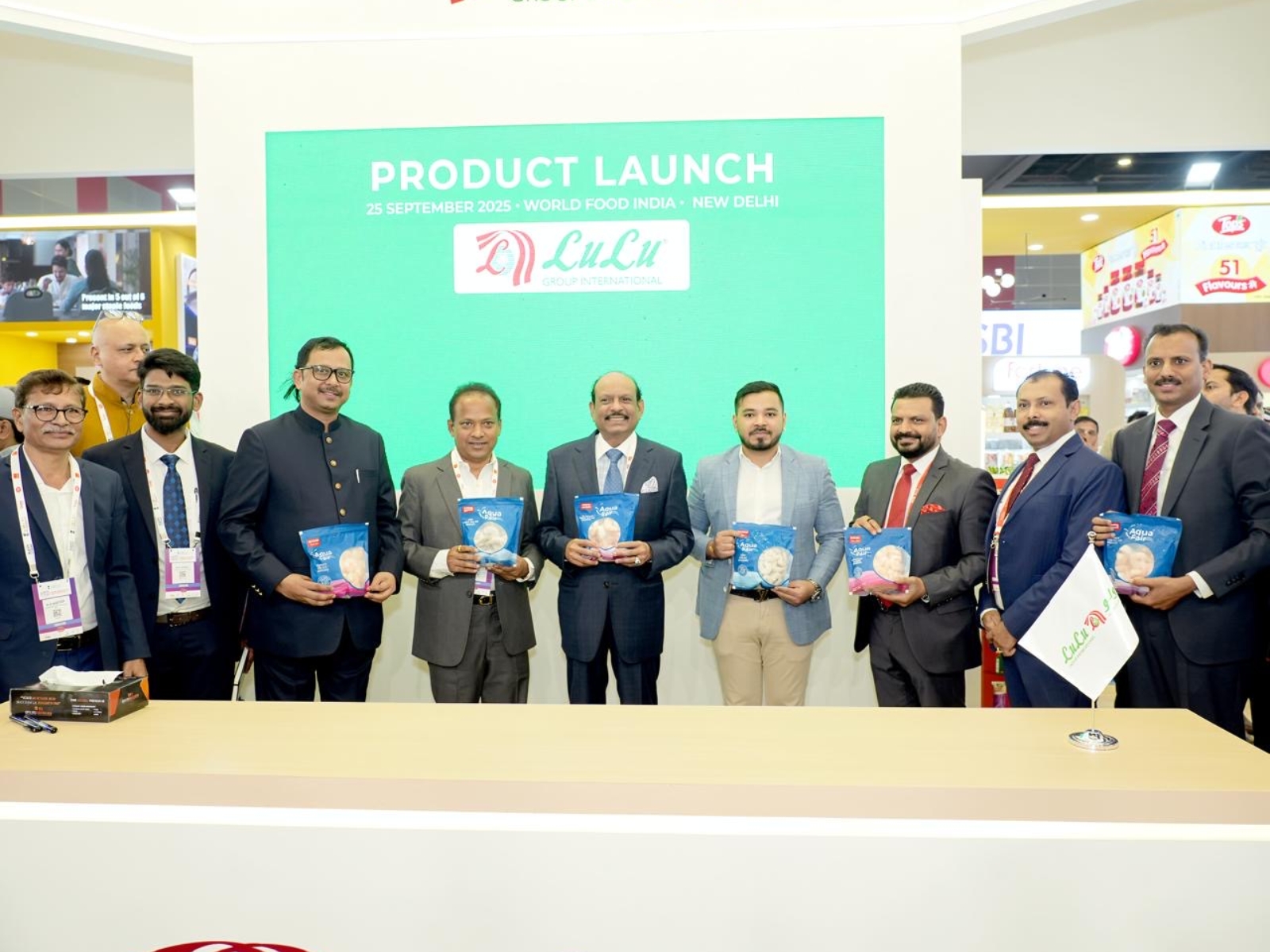 Highland Group and Lulu Retail Launch Exclusive Aqua Fair Brand at World Food Expo India 2025
