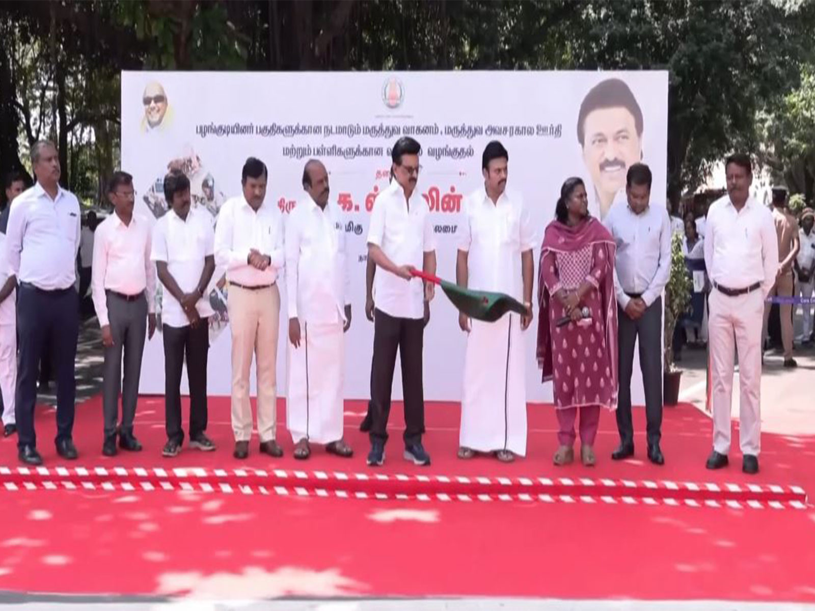 Tamil Nadu CM  MK Stalin inaugurates multiple welfare, development projects (Photo/TN DIPR)