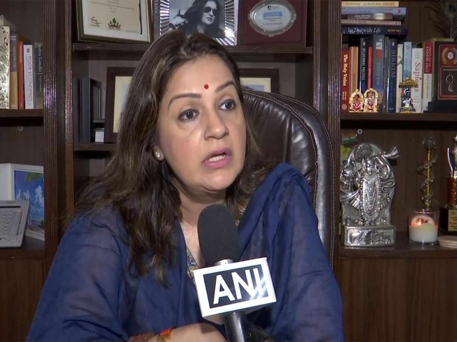Shiv Sena (UBT) MP Priyanka Chaturvedi (Photo/ANI)