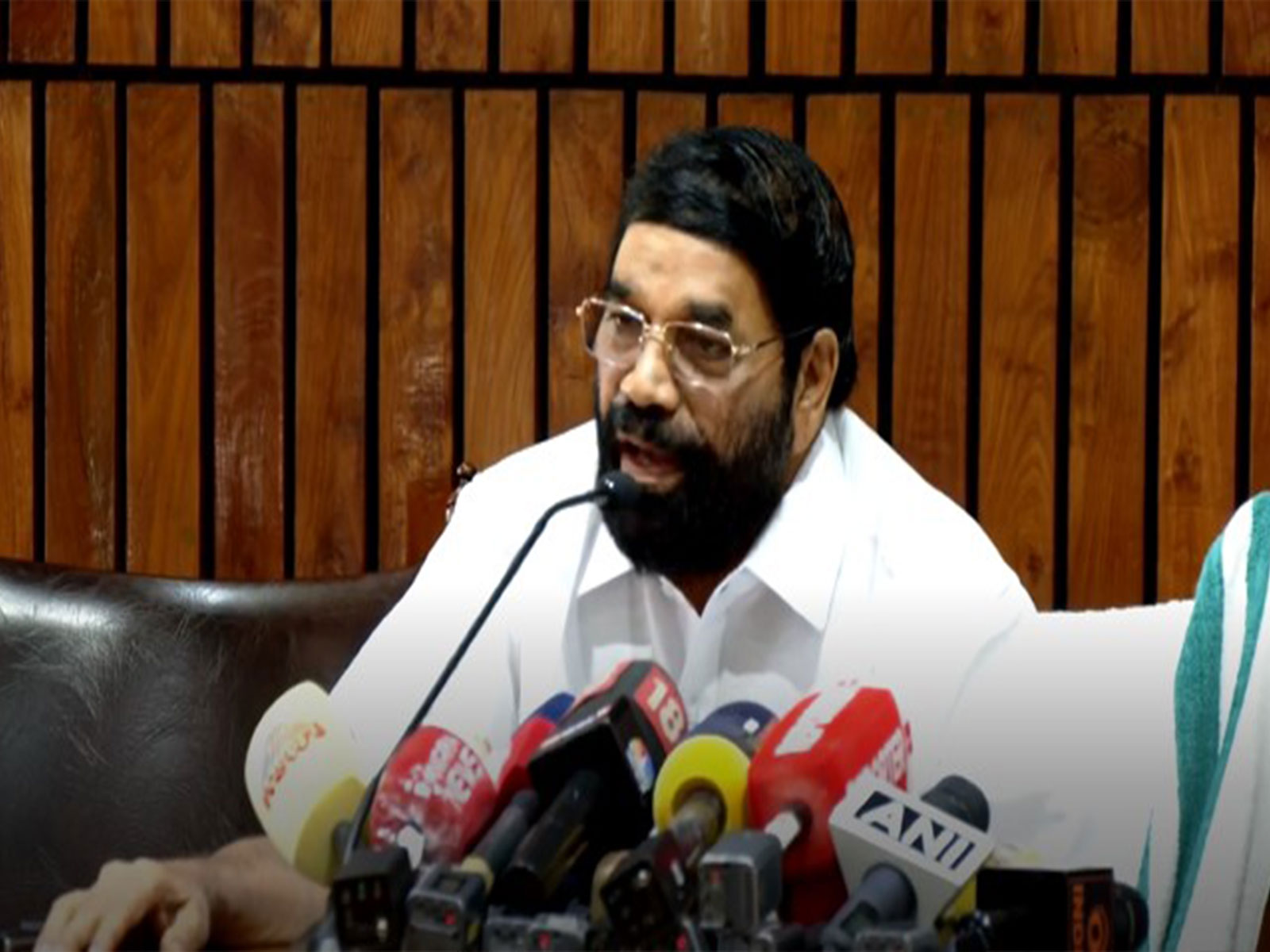 Kerala Devaswom Minister V N Vasavan (Photo/ANI)