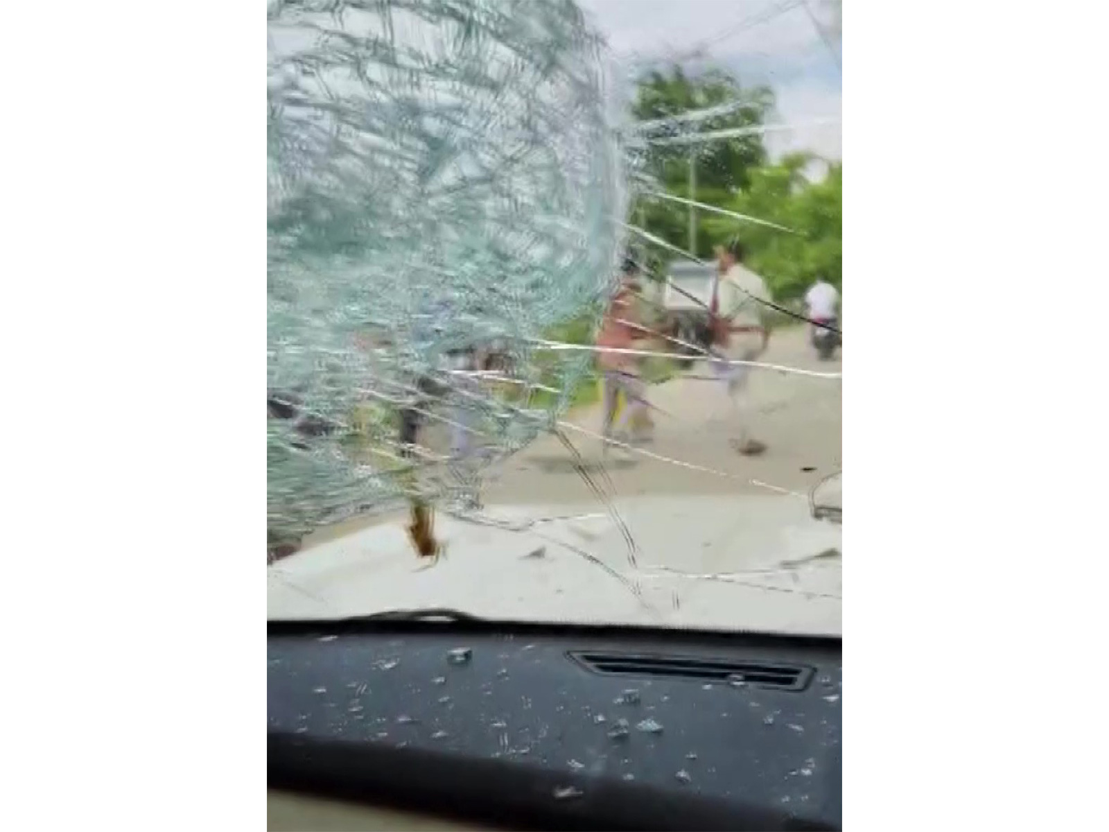 A visual from the spot (Photo/Shankar Ghosh's Office)