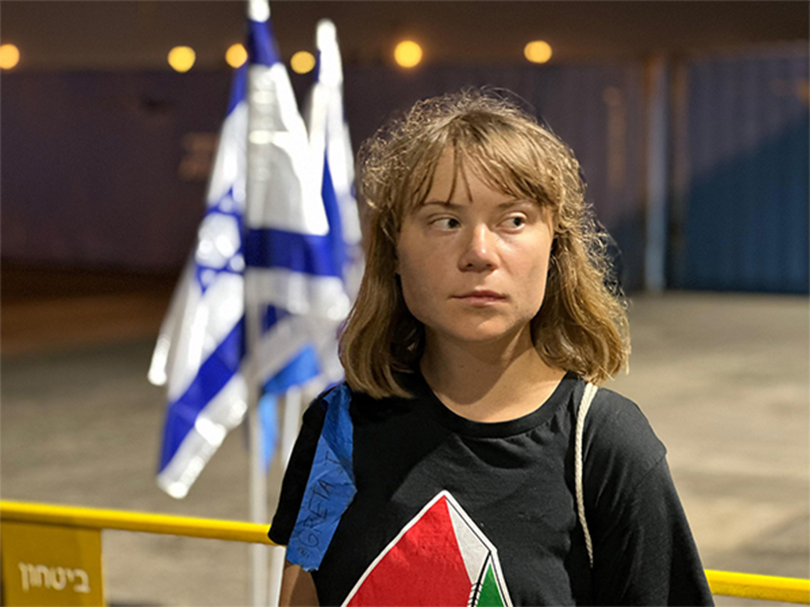 Swedish climate activist Greta Thunberg (Image Source: @IsraelMFA)