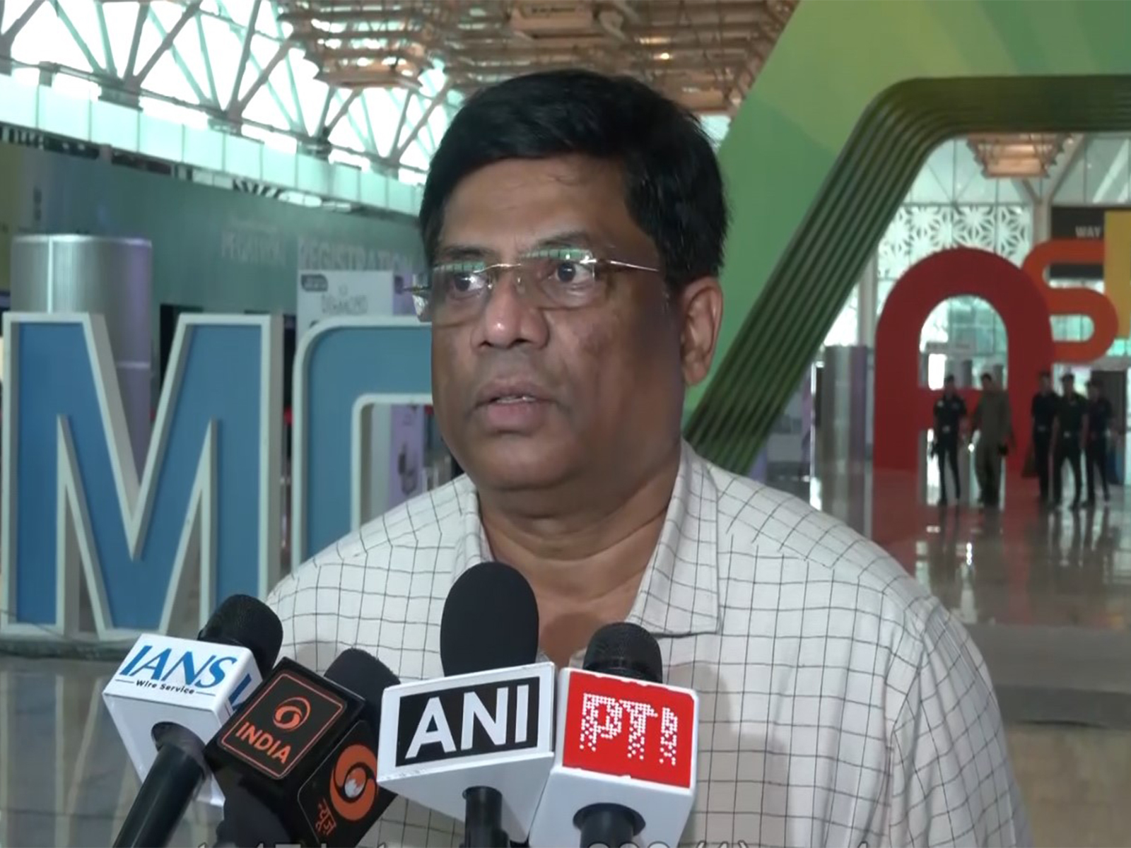 Ramakrishna P, CEO of India Mobile Congress (Photo/ANI)