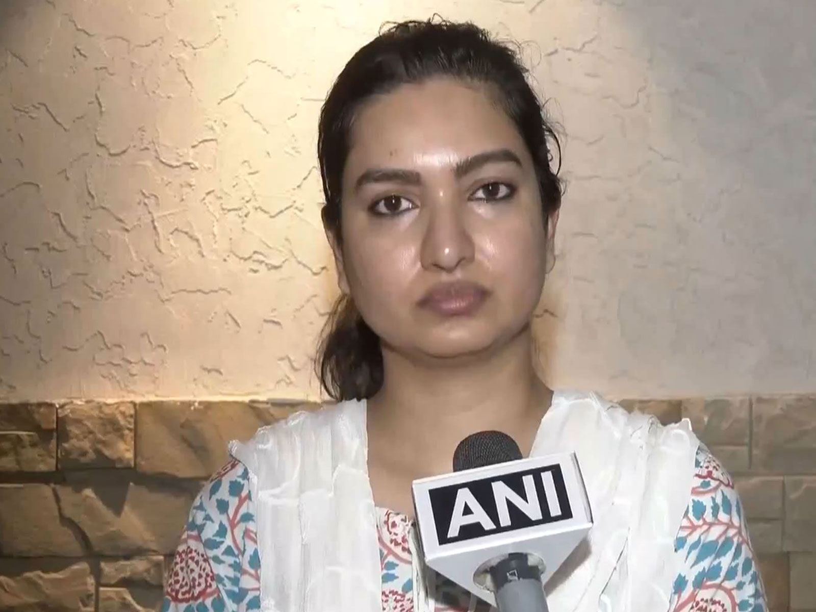 Congress MLA Sofia Firdous (Photo/ANI)