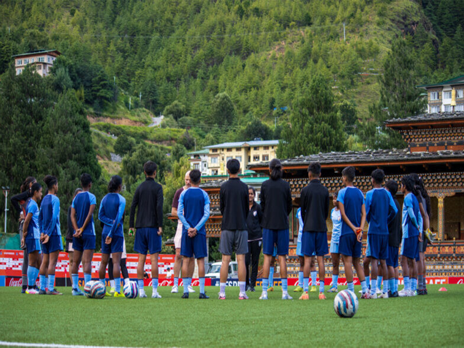 Indian U17 women's team. (Photo/AIFF)