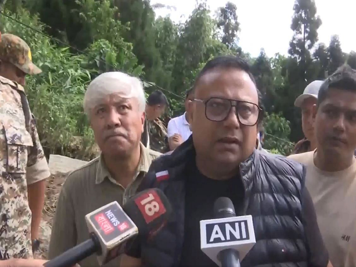 Chief Executive of the Gorkhaland Territorial Administration (GTA), Anit Thapa. (Photo/ANI)