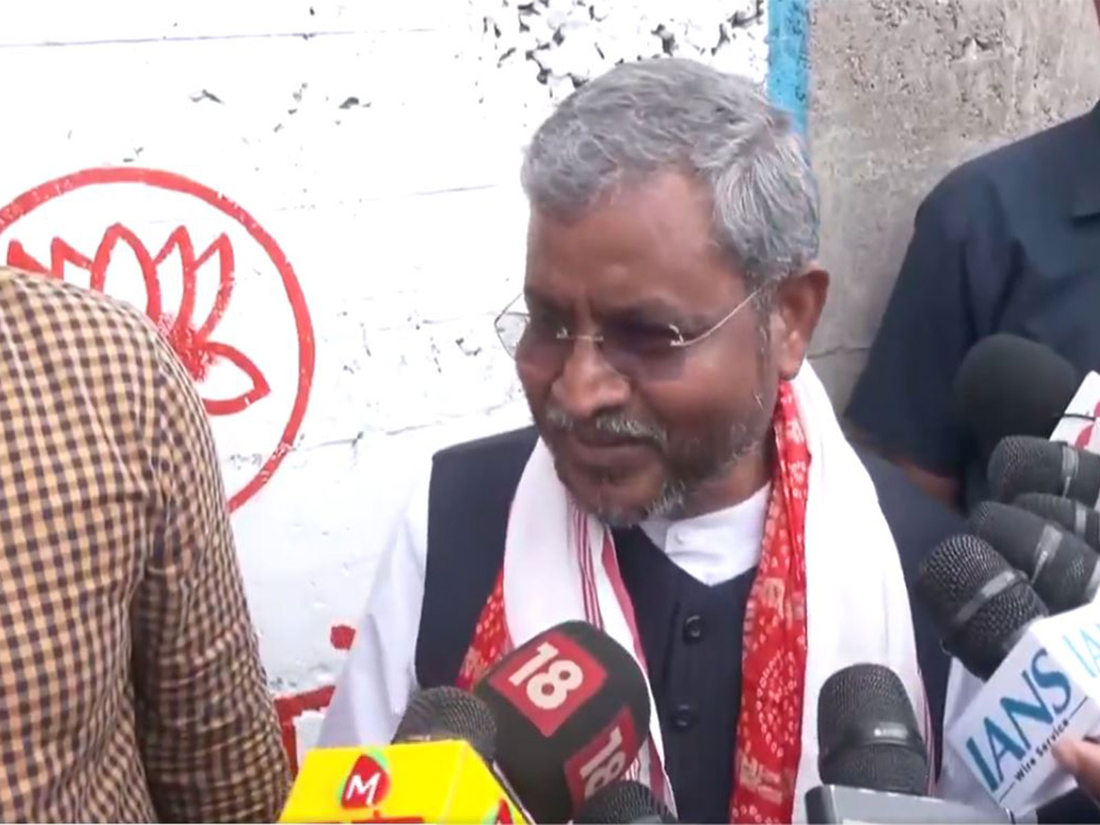 LoP Jharkhand Assembly Babulal Marandi. (Photo/ANI)