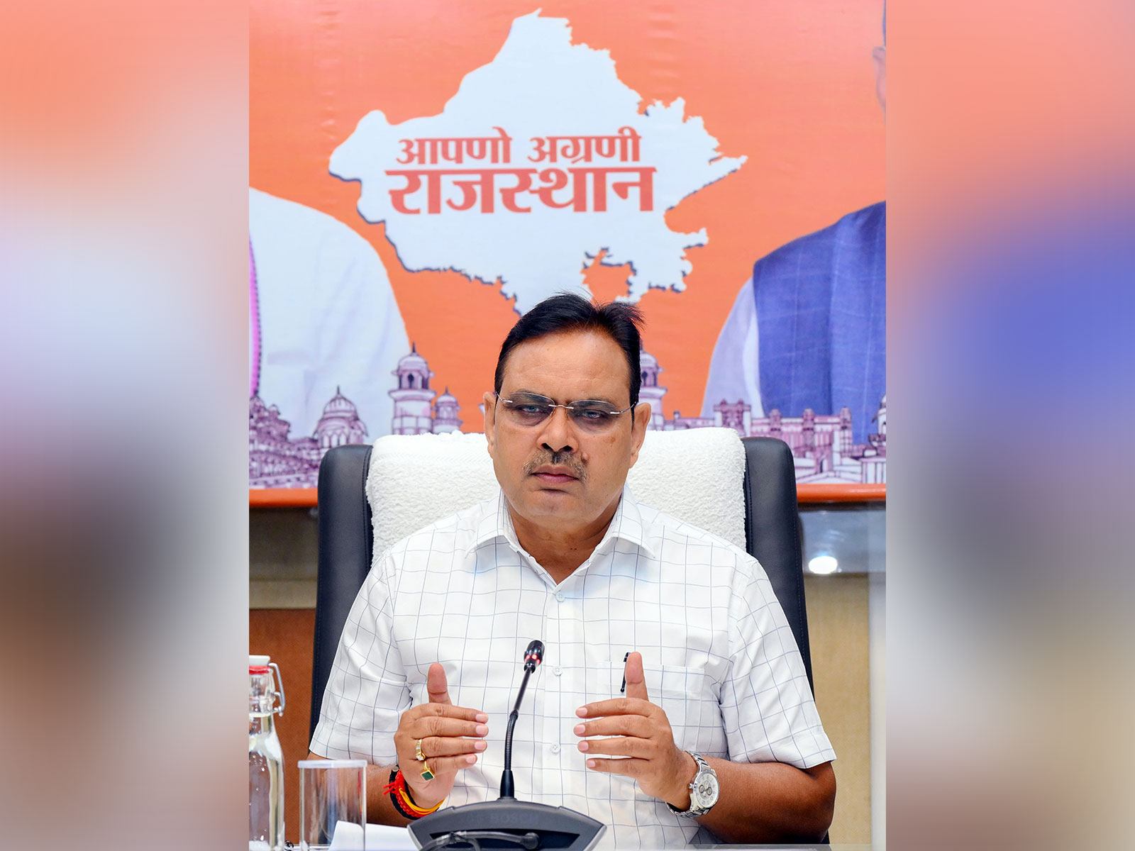 Rajasthan CM Bhajanlal Sharma (Photo/ANI)