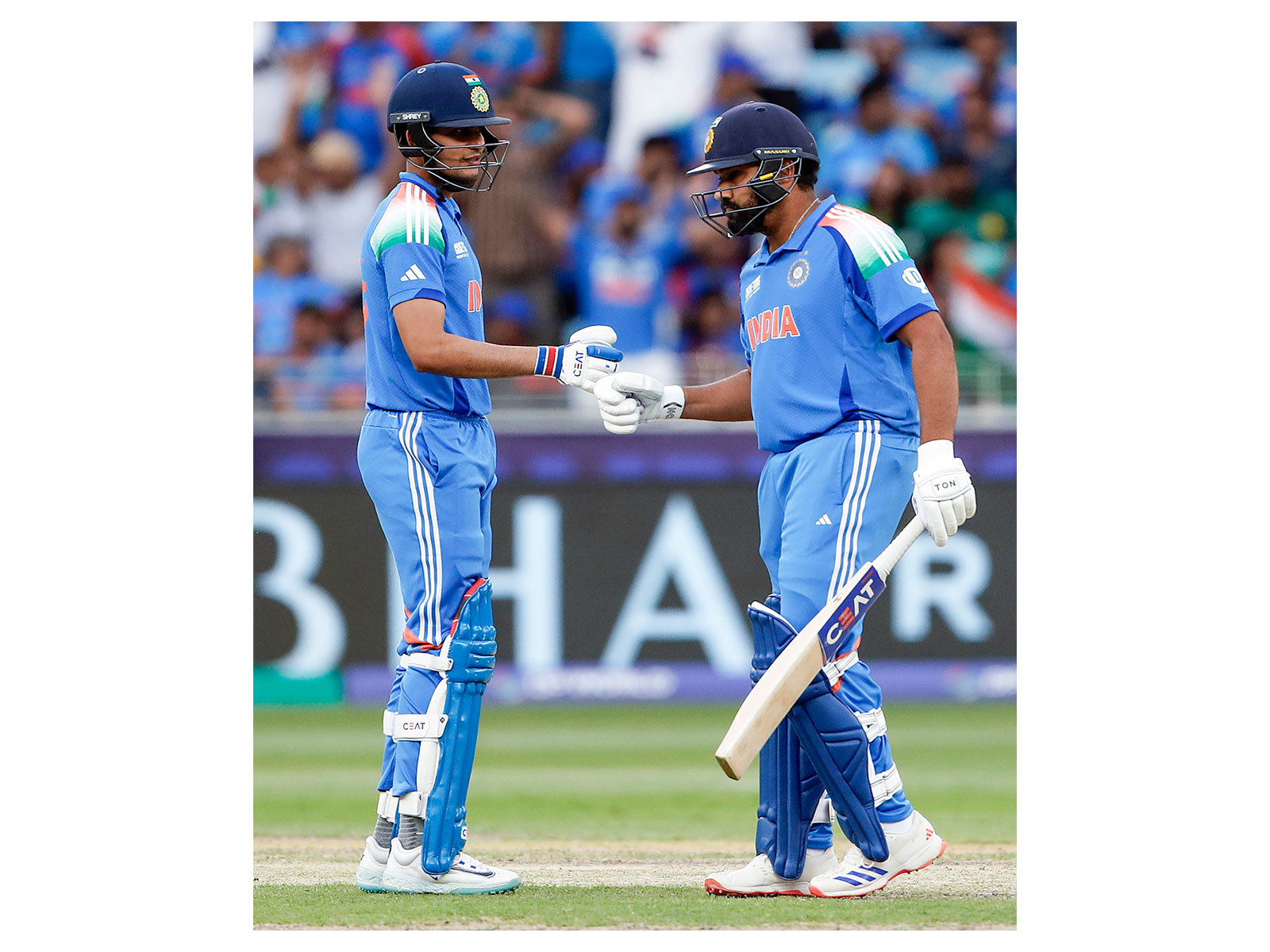 Rohit Sharma and Shubman Gill. (Photo/ANI)