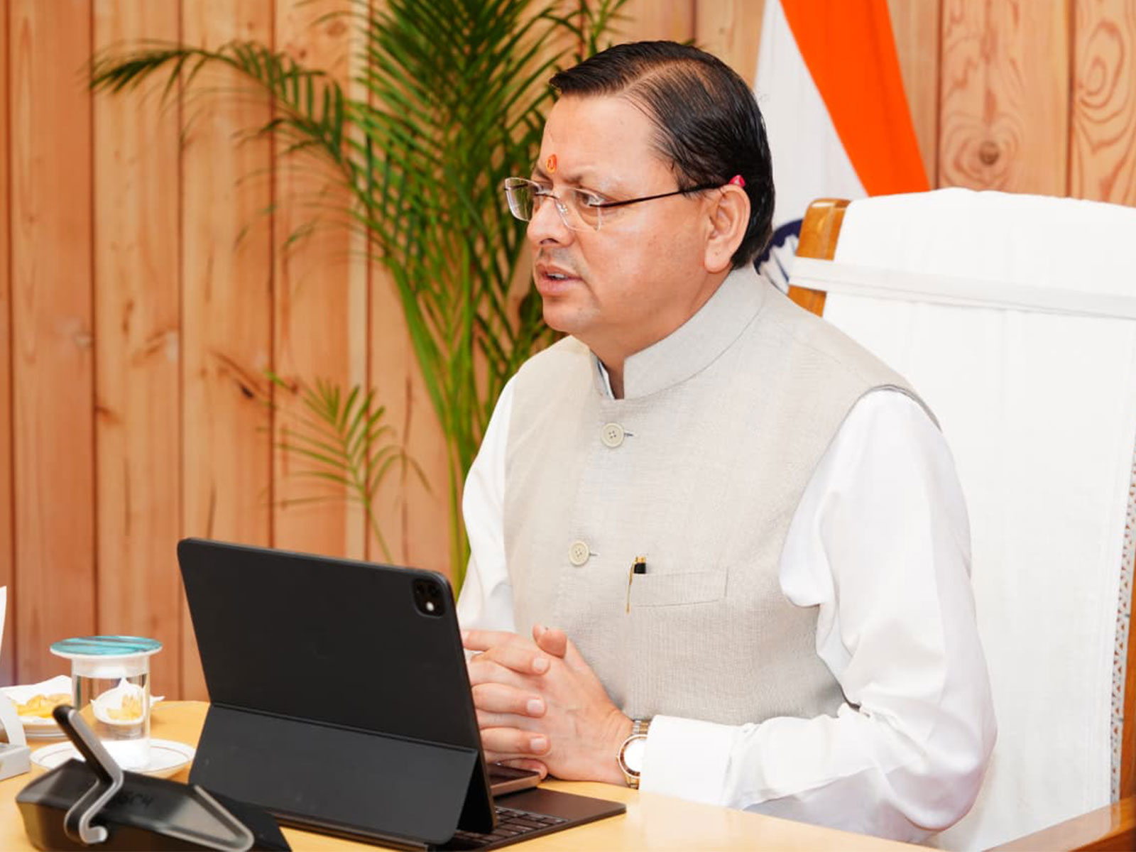 Uttarkhand CM Pushkar Singh Dhami. (Photo: Uttarakhand State Gov)