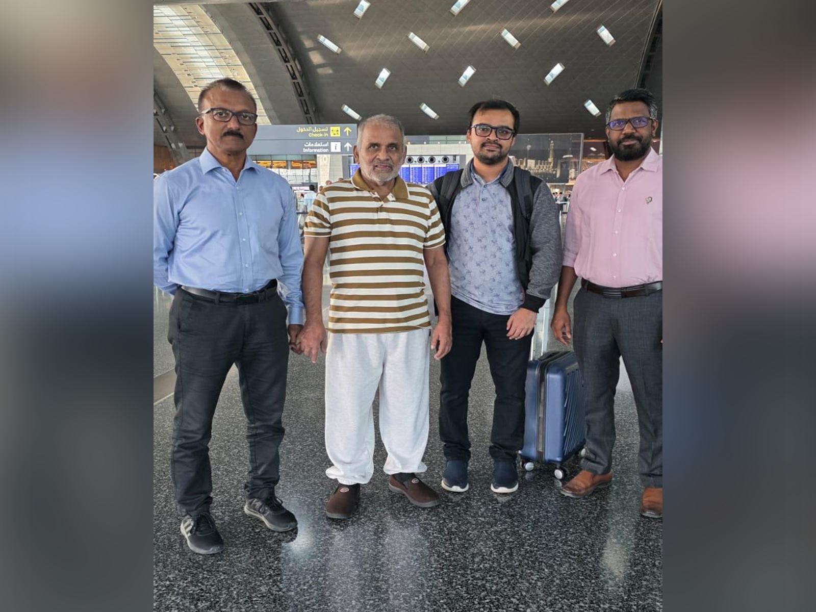 Indian Embassy in Doha assists repatriation of elderly man after in-flight stroke (Photo/India embassy in Doha)