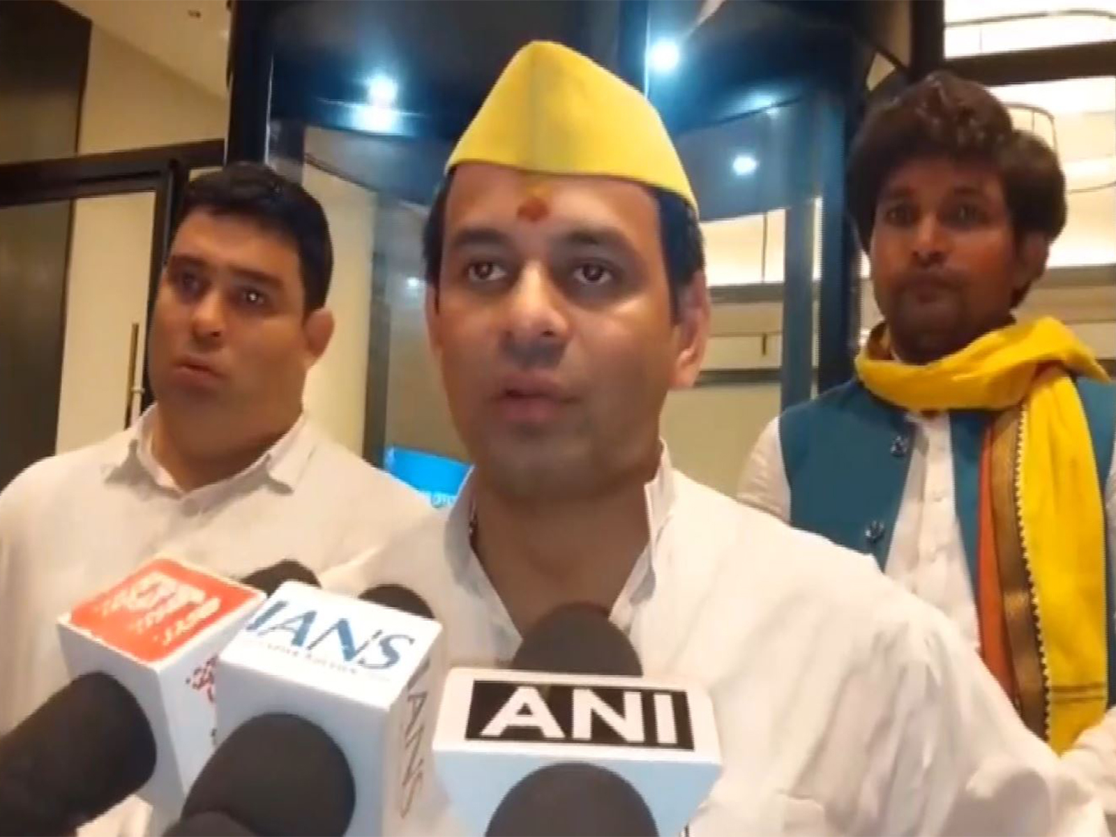 Janshakti Janta Dal Founder Tej Pratap Yadav (Photo/ANI)