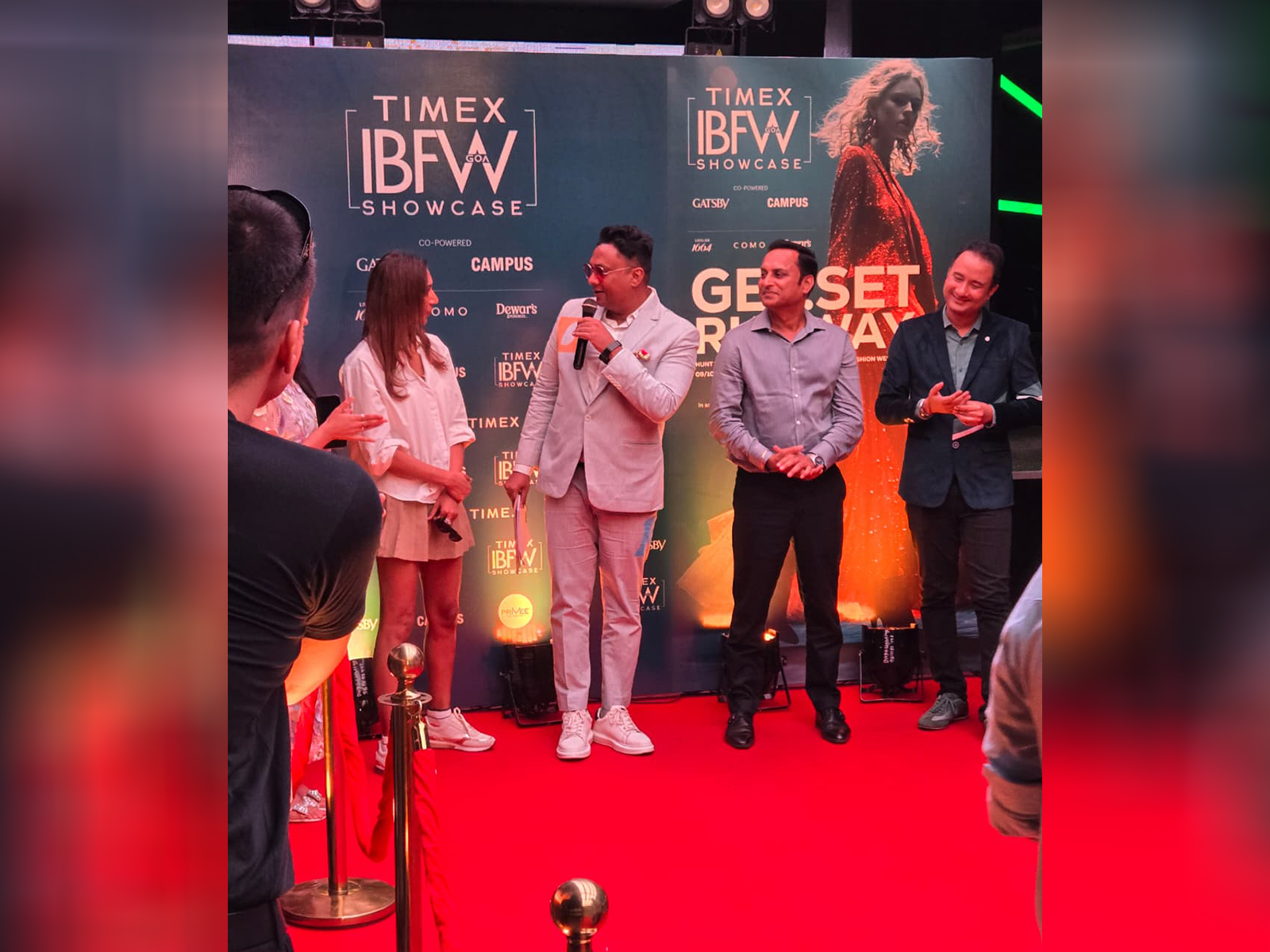 Celebrating fashion, creativity, and craftsmanship on the red carpet at Timex IBFW Showcase