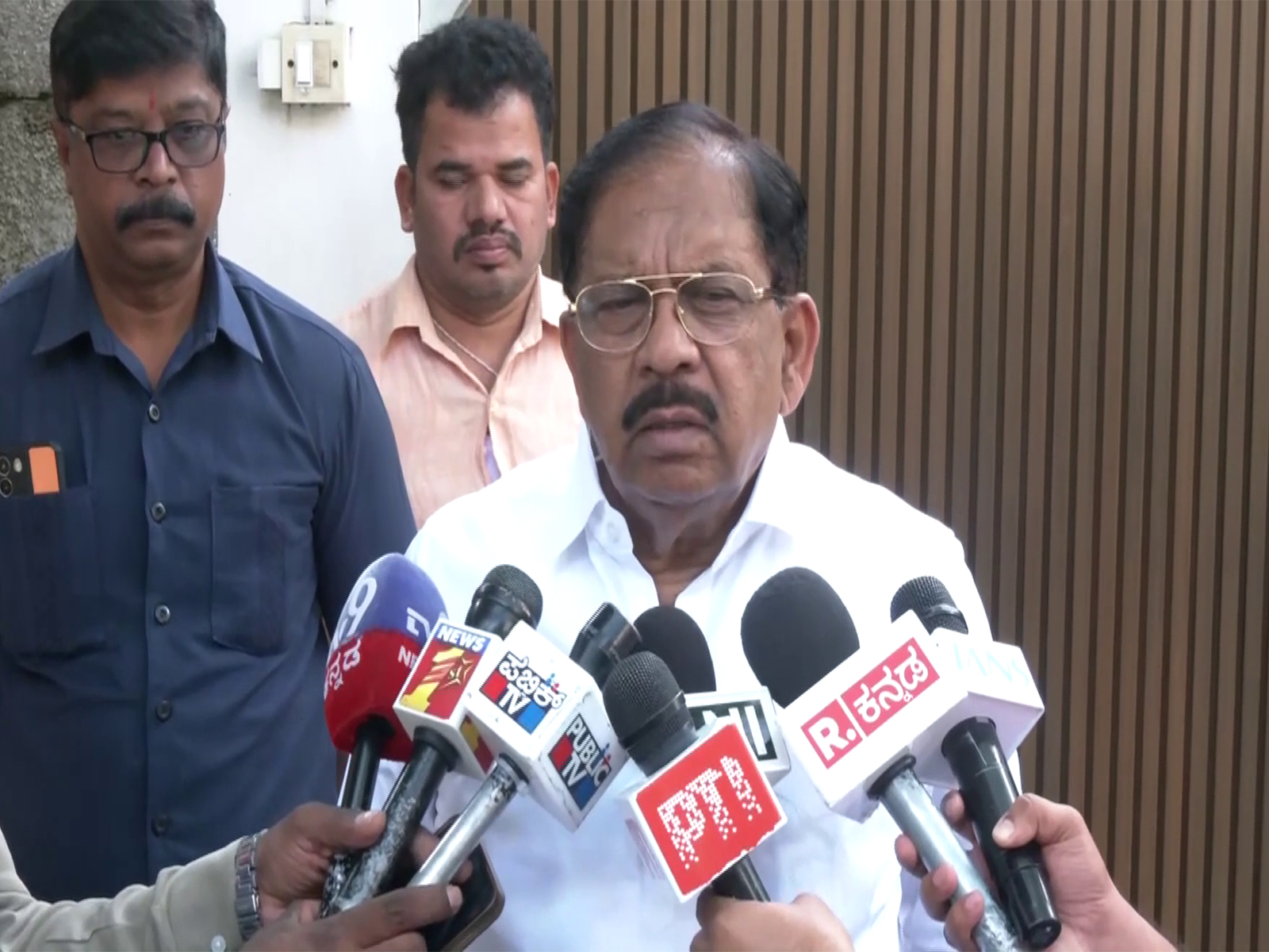 Karnataka Home Minister G Parameshwara (Photo/ANI)
