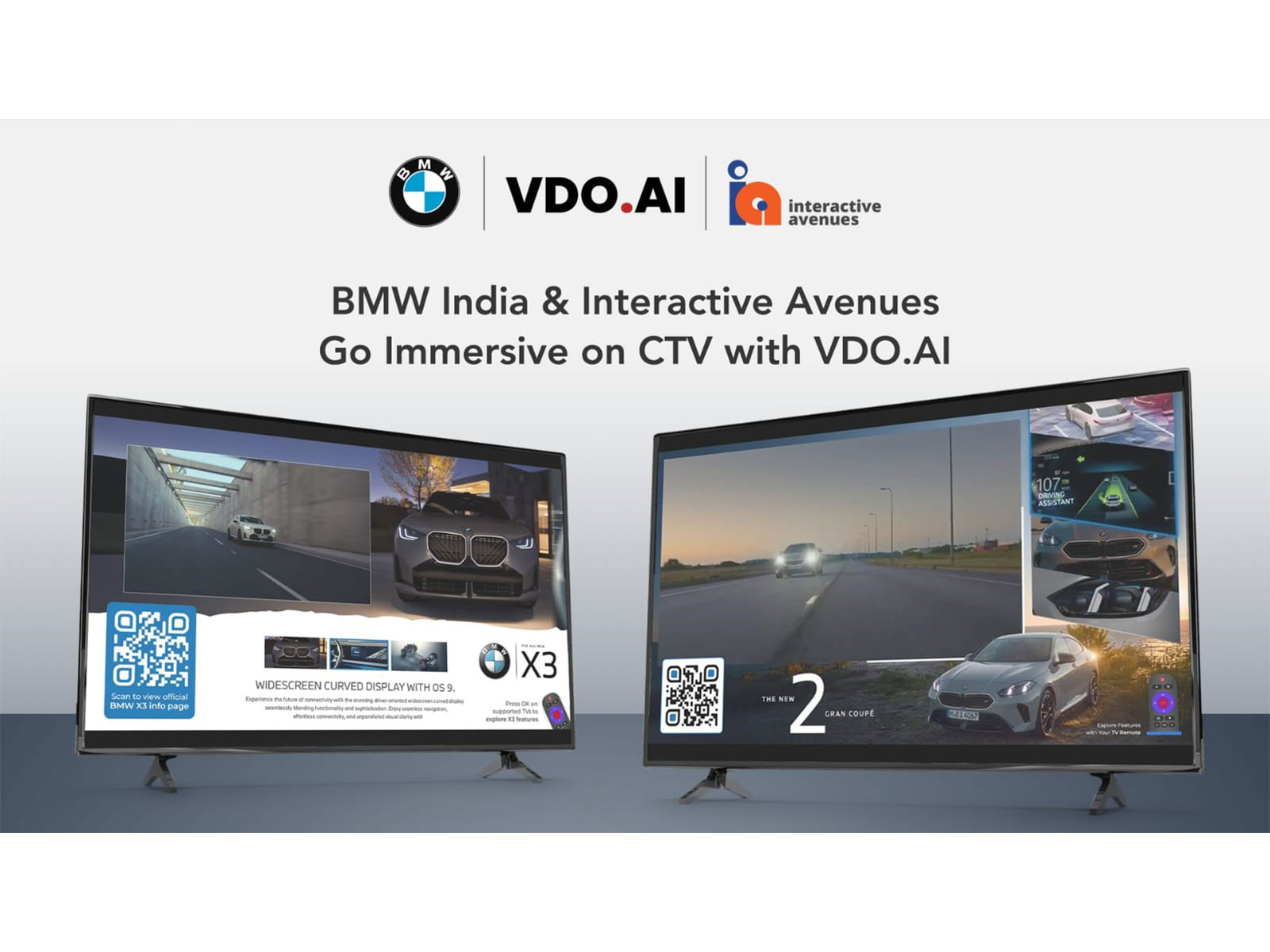 BMW India and Interactive Avenues Partner with VDO.AI To Deliver Interactive CTV Campaigns