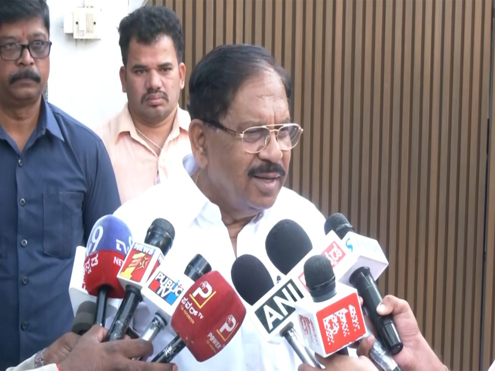 Karnataka Home Minister G Parameshwara (Photo/ANI)