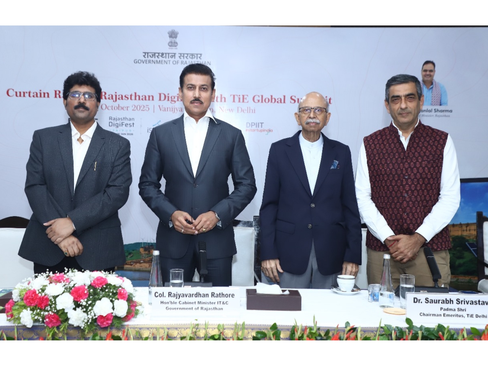 Rajasthan to welcome global entrepreneurs, investors, and innovators for the landmark edition from 4–6 January 2026.