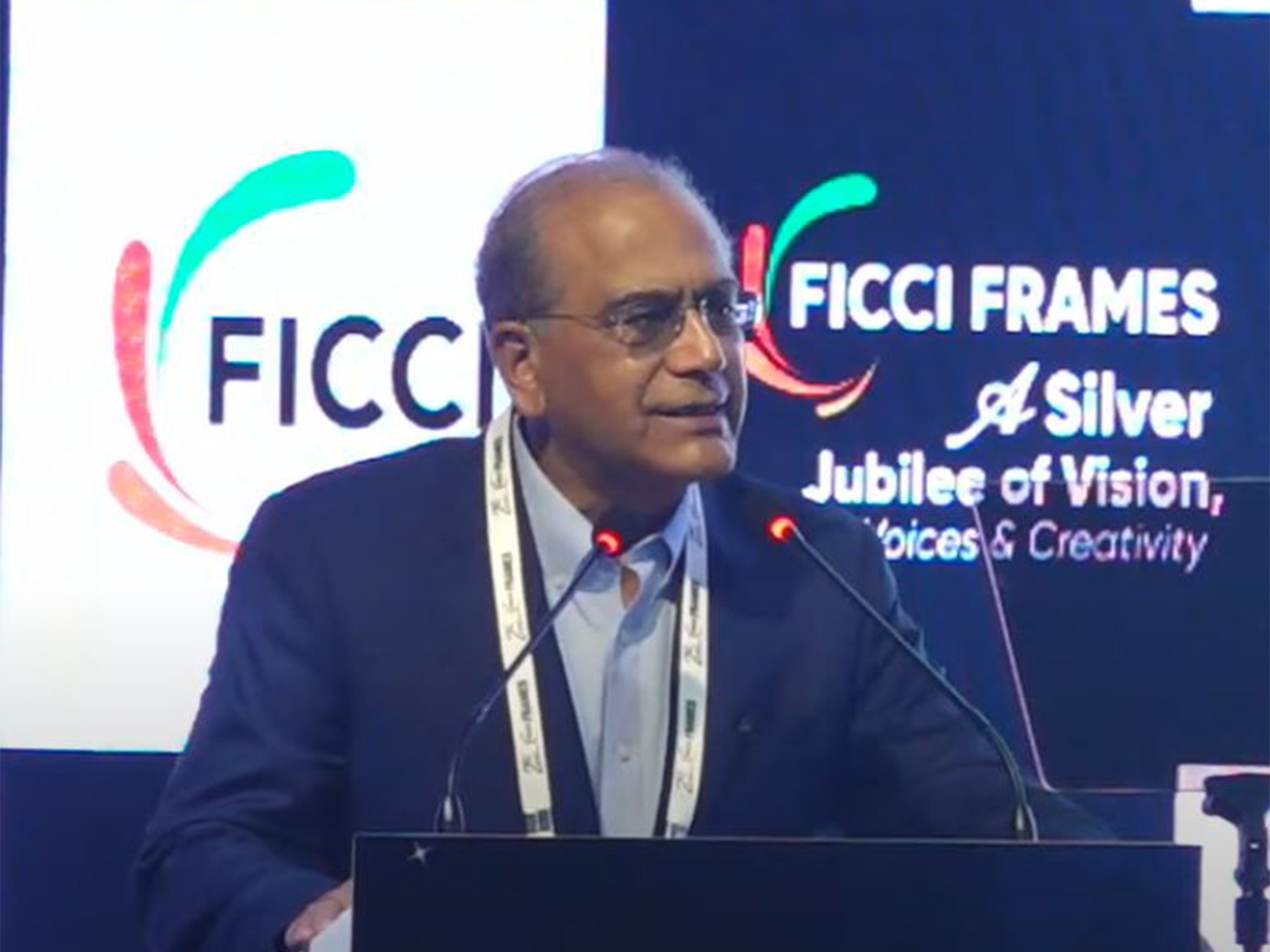 India Today Chairman Aroon Purie at FCCI Frames 2025 (Photo/YouTube@FICCI India)