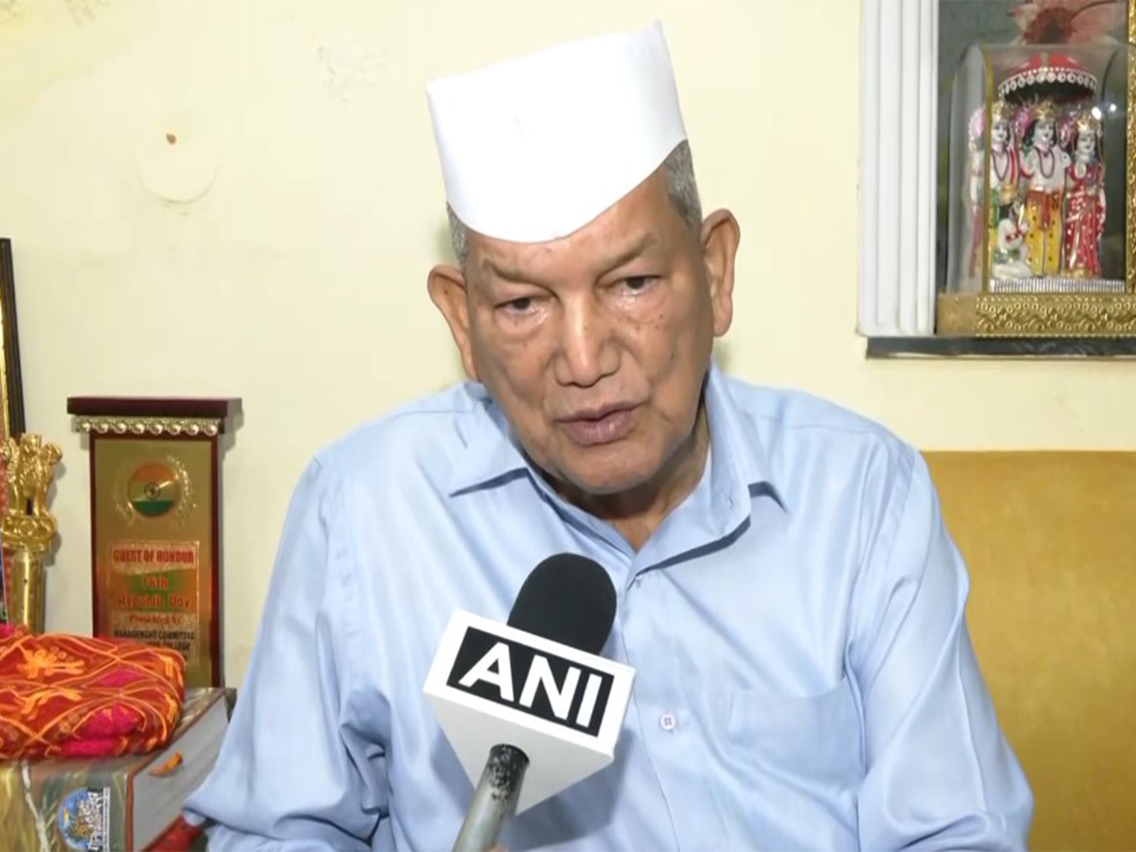 ormer Uttarakhand Chief Minister and senior Congress leader Harish Rawat (Photo/ANI)