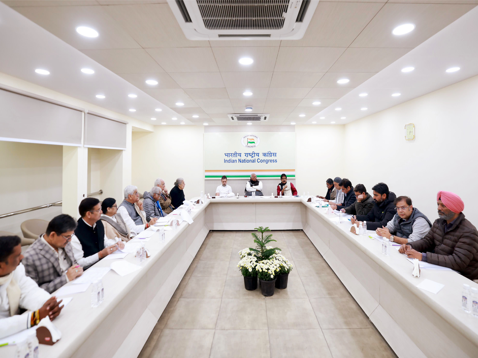 Previous Congress CEC meeting held in Delhi (Photo/ANI)