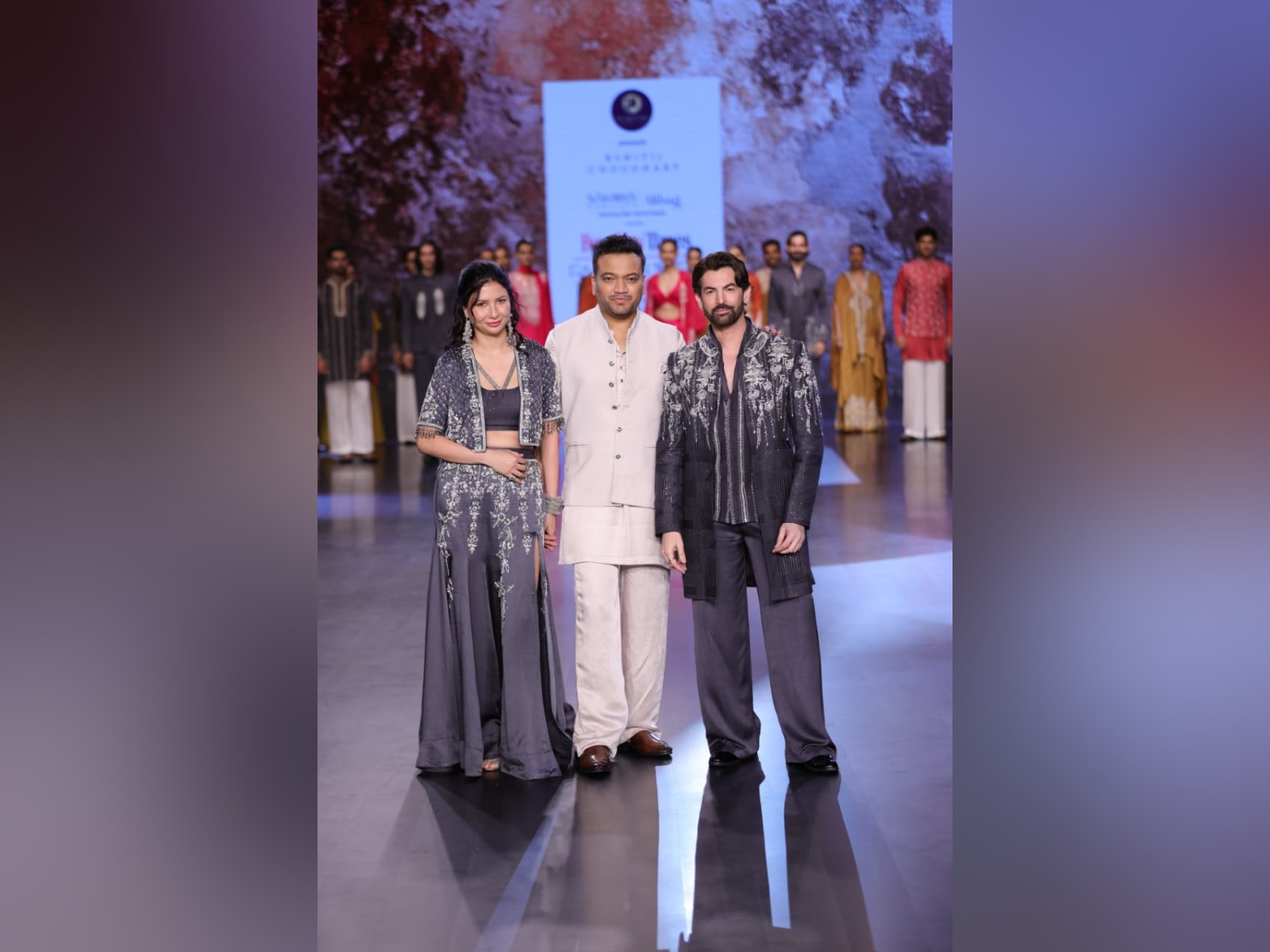 Neil Nitin Mukesh Walks as Showstopper for Designer Kshitij Choudhary’s New Couture Collection “Antarrang”