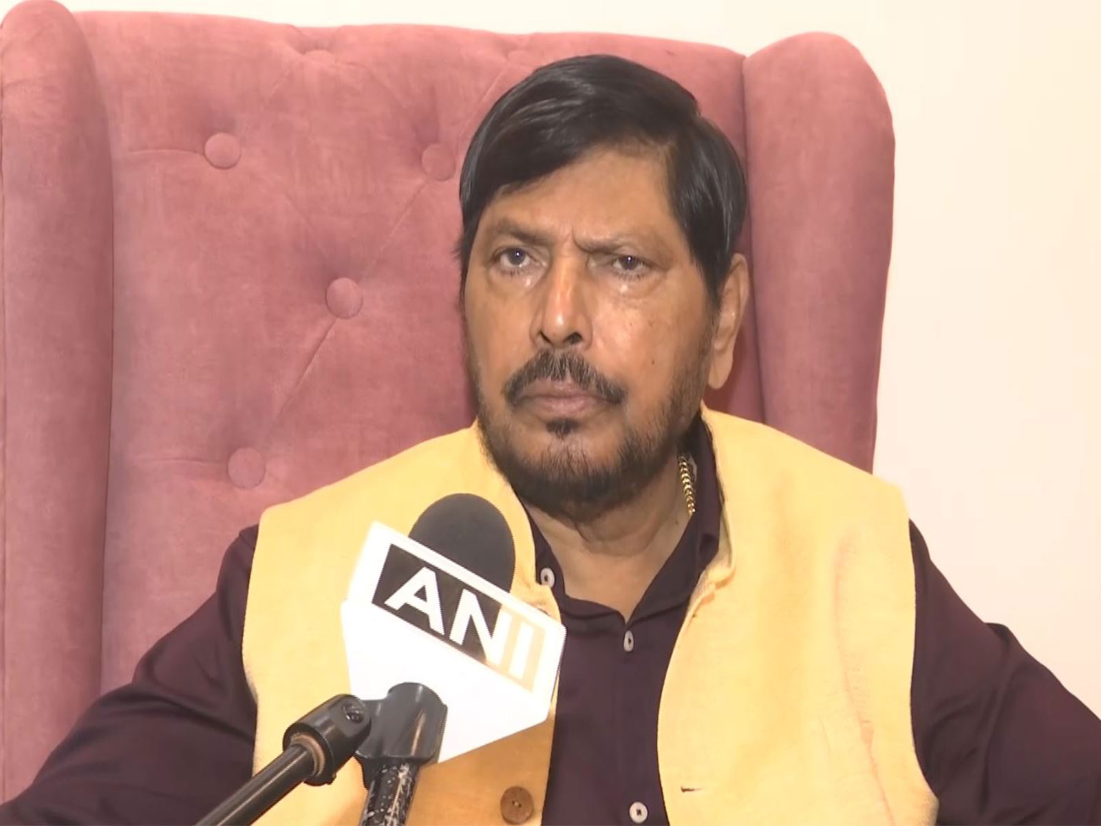 Union Minister Ramdas Athawale (Photo/ANI)