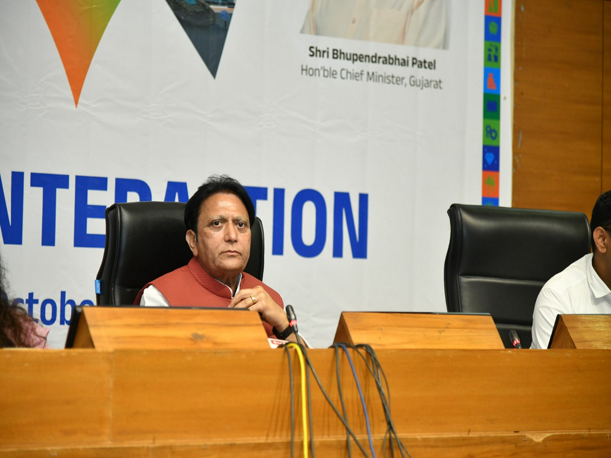 Industries Minister Balvantsinh Rajput announced that the first edition of VGRC. (Photo/ANI)