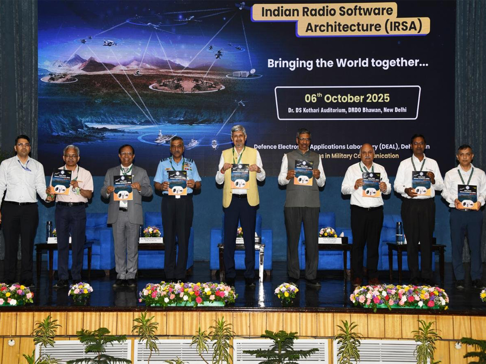 DRDO releases Indian Radio Software Architecture standard 1.0 (Photo/PIB) DRDO releases Indian Radio Software Architecture standard 1.0 (Photo/PIB)